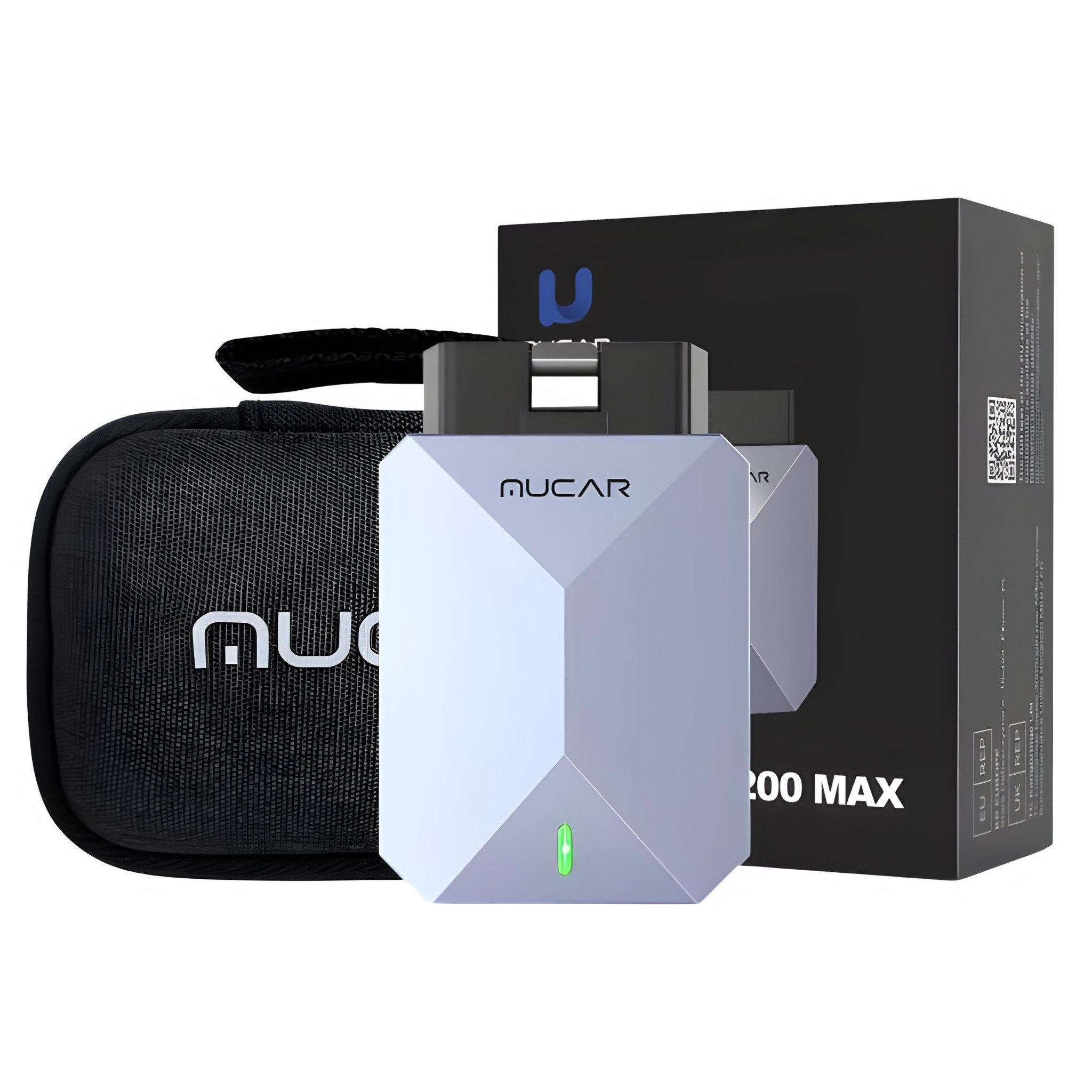 MUCAR OBD2-Diagnosegerät OBD Tester OBD2 Bluetooth Auto Diagnosegerät mit CAN FD & 15 Reset, Komplett-Set, Komplett-Set, Intelligentes KI-Diagnosegerät, Wireless