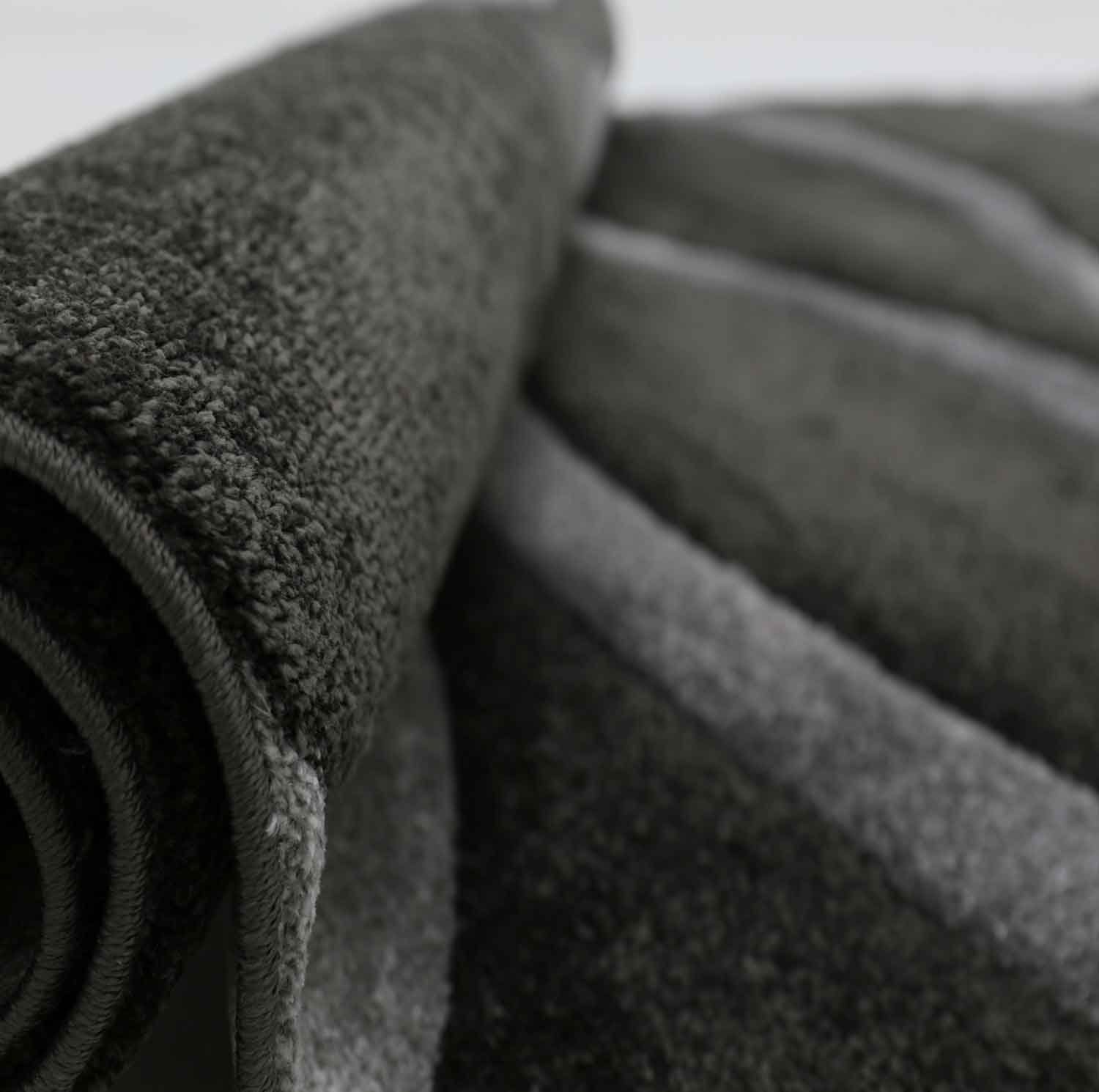 Vimoda Teppich Wohnzimmer hochwertiger Modern Wellenmuster, Rechteckig, Höh günstig online kaufen