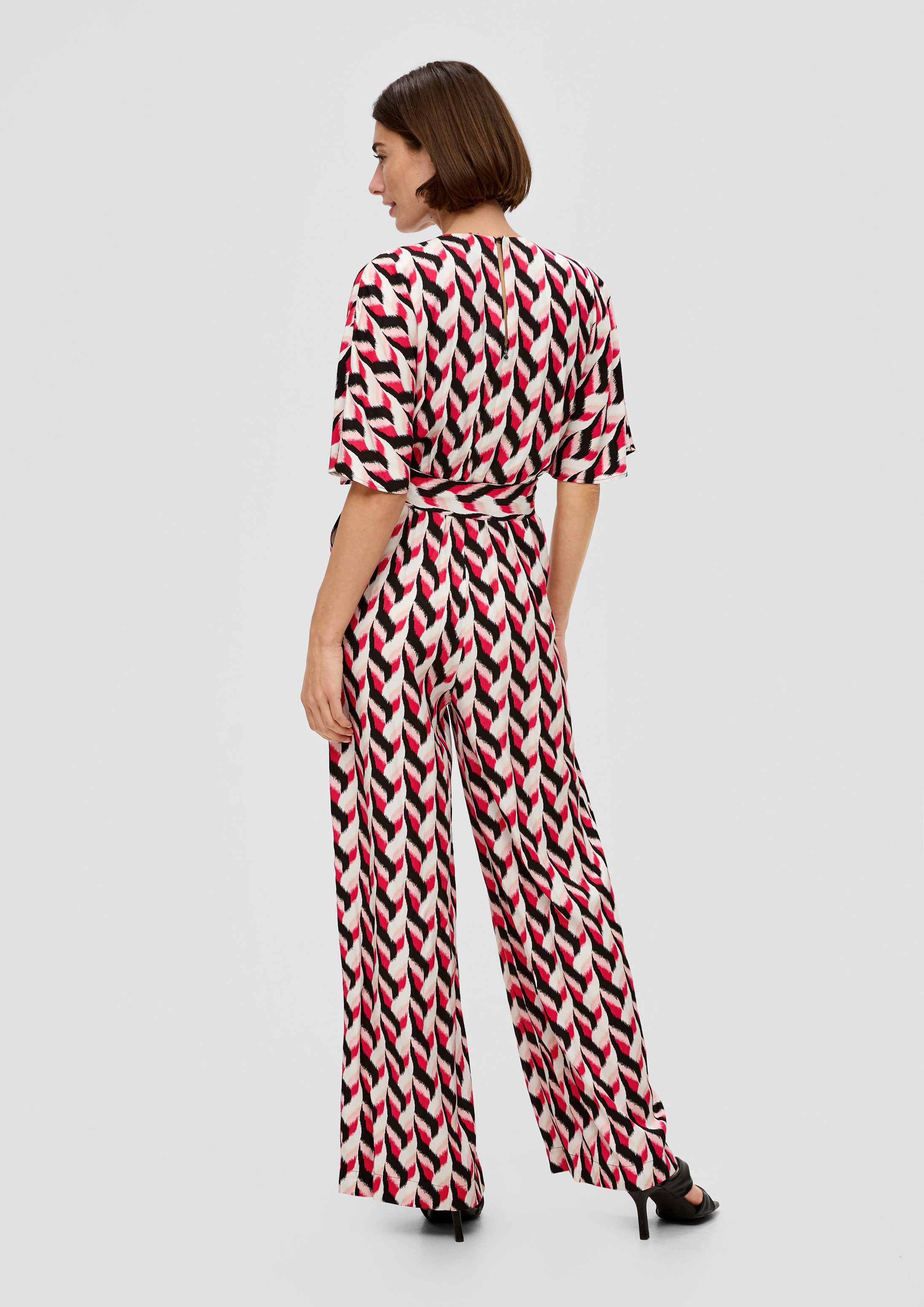 s.Oliver Jumpsuit Overall Jumpsuit mit Bindedetail