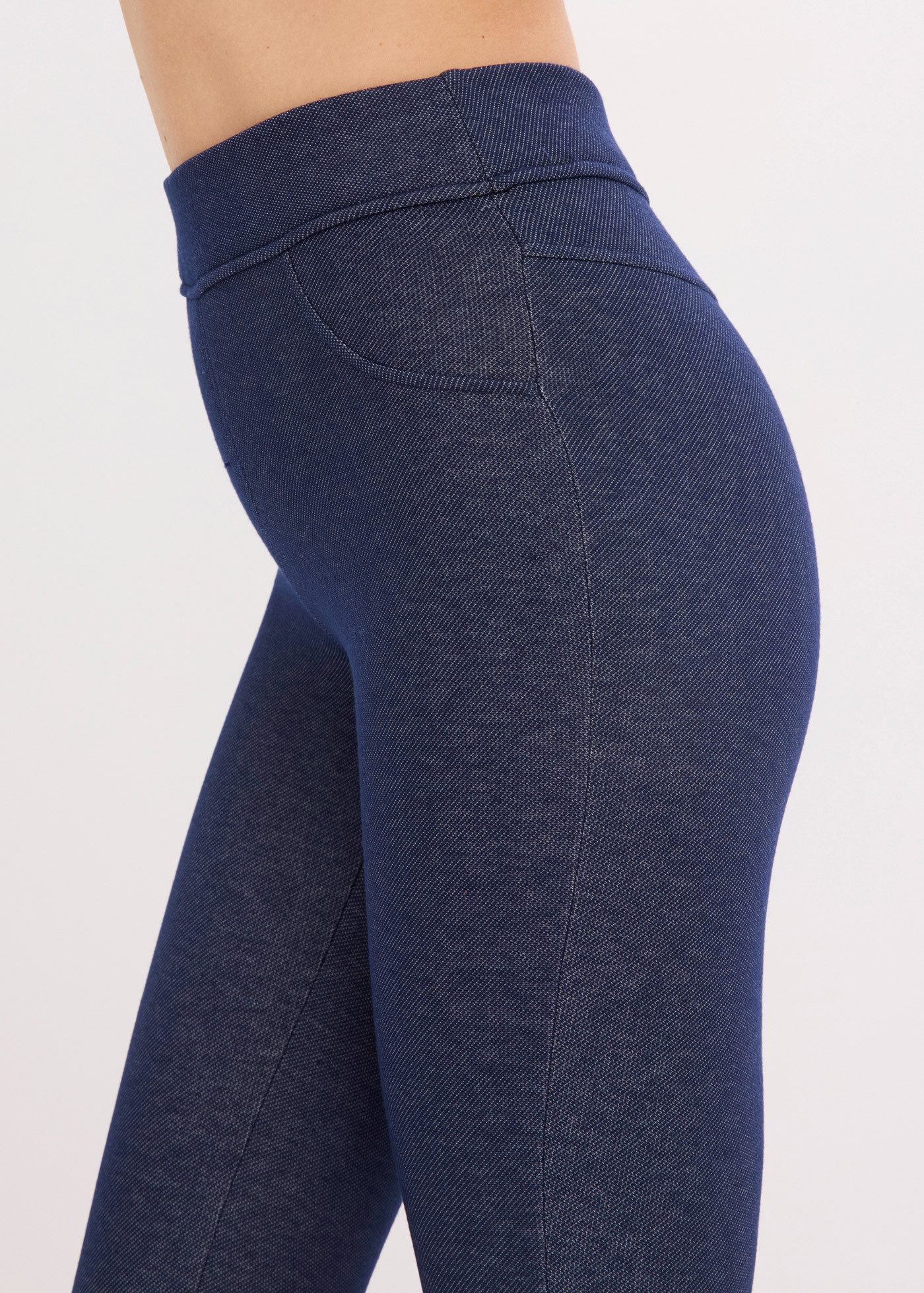 bonprix Thermoleggings aus Polyester, wärmend, mit Elasthan-Anteil, in Jeansoptik
