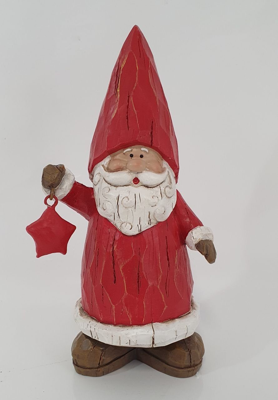 Trend Line Weihnachtsfigur Dekofigur Weihnachtsmann 20,5 cm | Dekofiguren