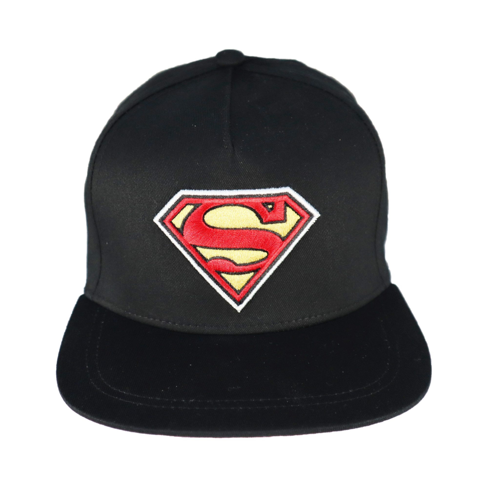 DC Comics Snapback Cap DC Comics Superman Snap Cap Basecap Baseball Kappe Gr. 56 bis 58, Baumwolle