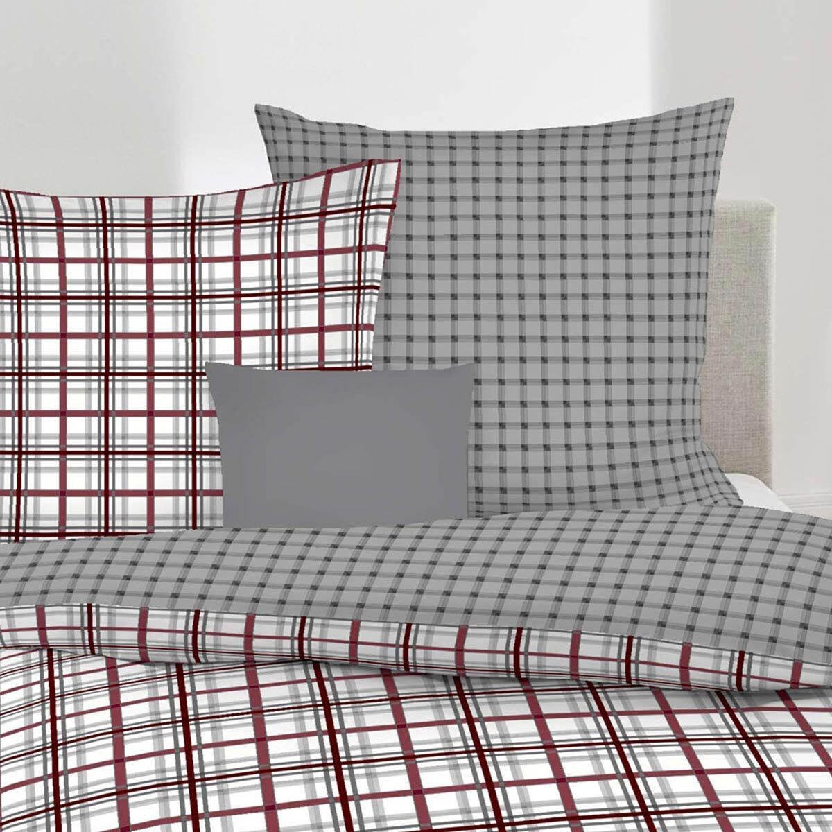 TRAUMSCHLAF Bettwäsche Plaid, Biber, 3 teilig, günstig online kaufen