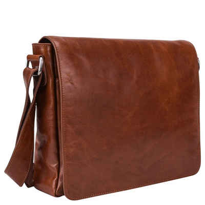 Leonhard Heyden Umhängetasche Cambridge - Umhängetasche M Leder 13" 32 cm (1-tlg)