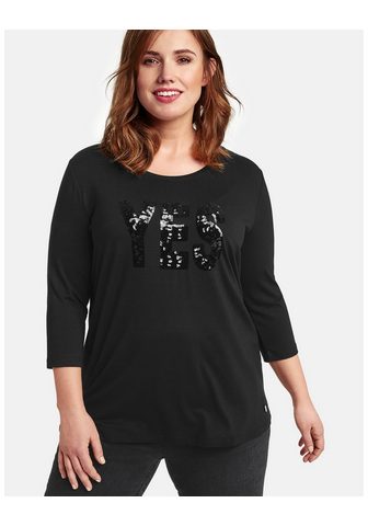 SAMOON Футболка 3/4 рукава с круглым вырезом ...