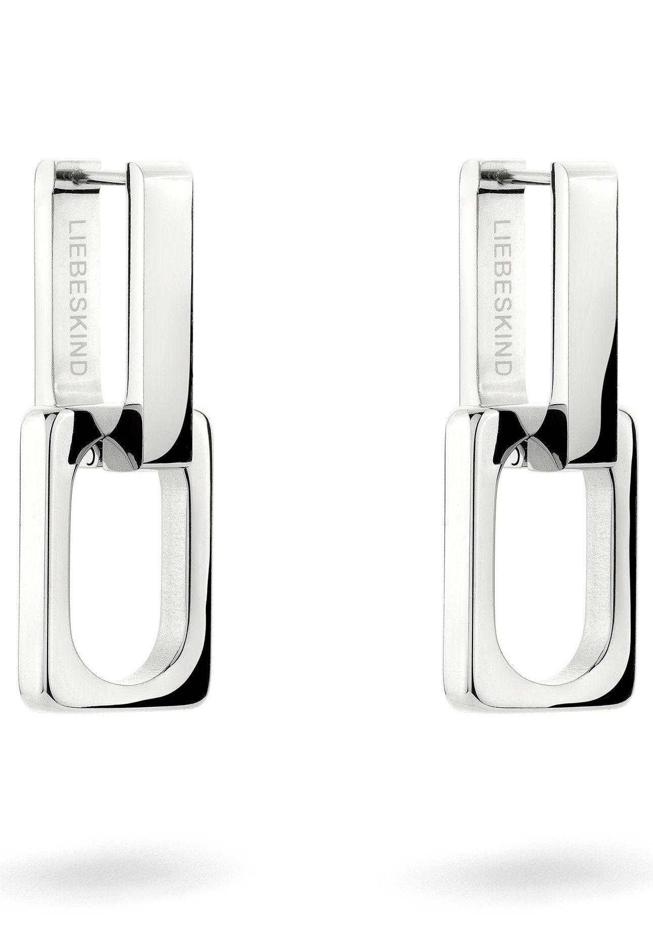 Liebeskind Berlin Paar Creolen Schmuck Geschenk Edelstahl Ohrringe Big Link günstig online kaufen