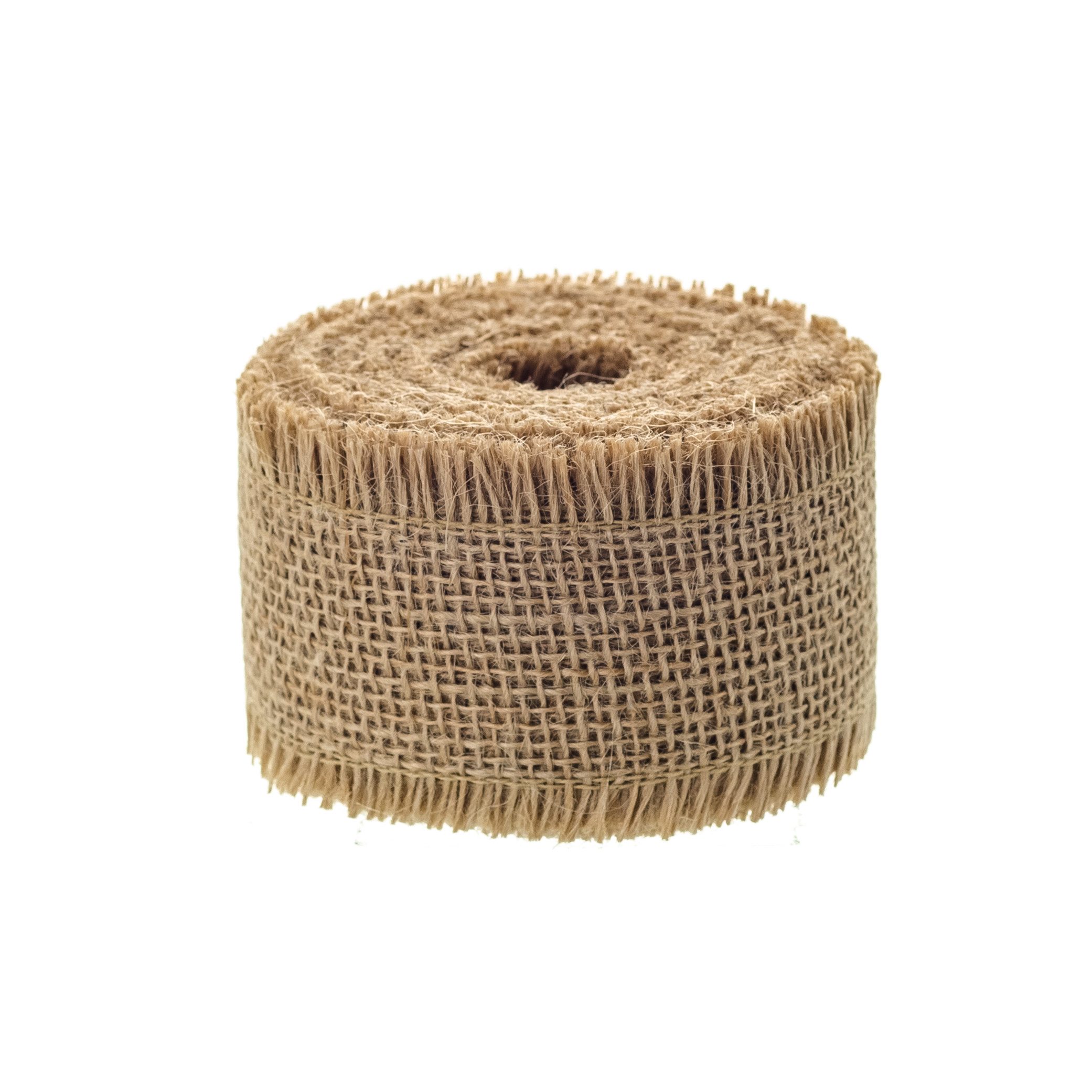Leco Wintervlies Deko Juteband / Jute Wickelstreifen ca. 15 cm x 25 m - 1 Rolle, (1-St), ca. 15 cm breit und 25 m lang - 1 Rolle