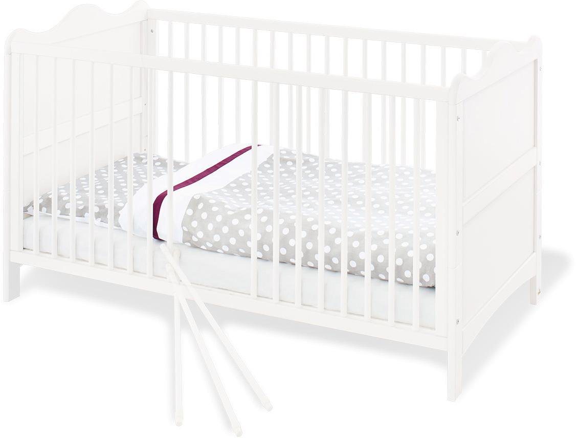 Pinolino® Babymöbel-Set »Florentina«, (Spar-Set, 2-St), extrabreit mit Regalaufsatz, mit Kinderbett und Wickelkommode, Made in Europe-HomeTrends