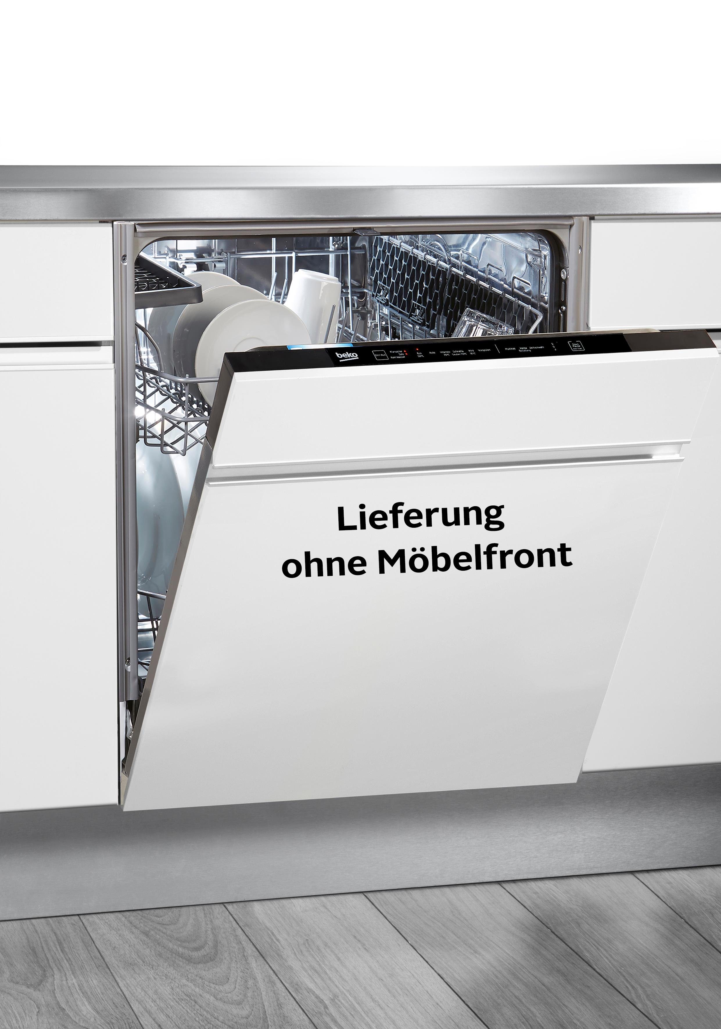 BEKO vollintegrierbarer Geschirrspüler, DIN16420, 14 Maßgedecke, mit