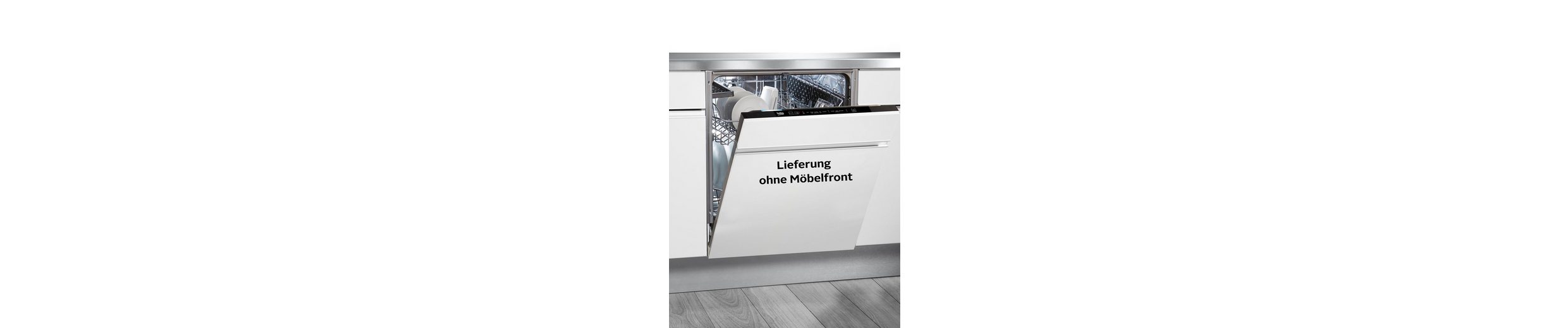 BEKO vollintegrierbarer Geschirrspüler, DIN16420, 14 Maßgedecke, mit