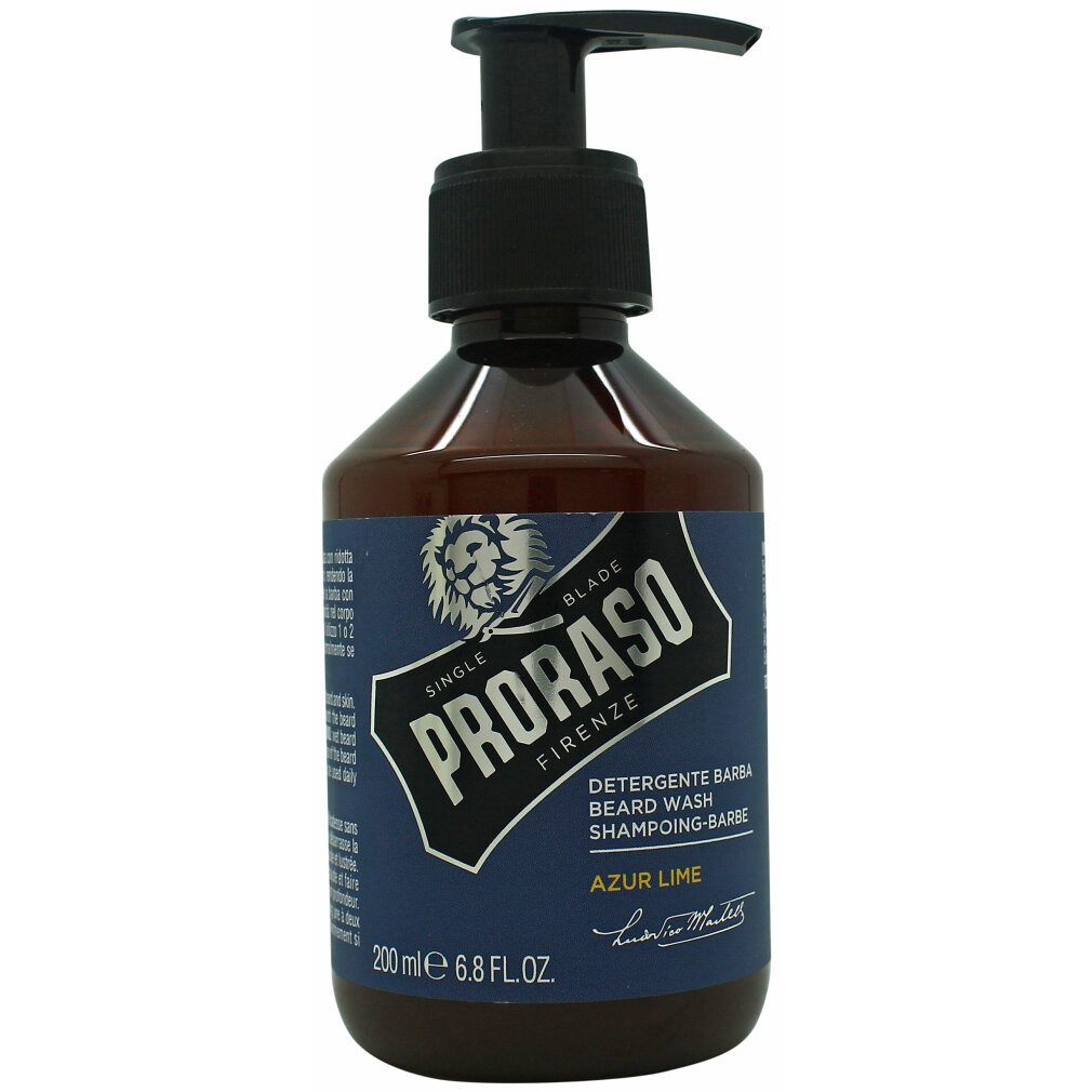 PRORASO Bartfluid Bread Wash Azur Lime 200ml