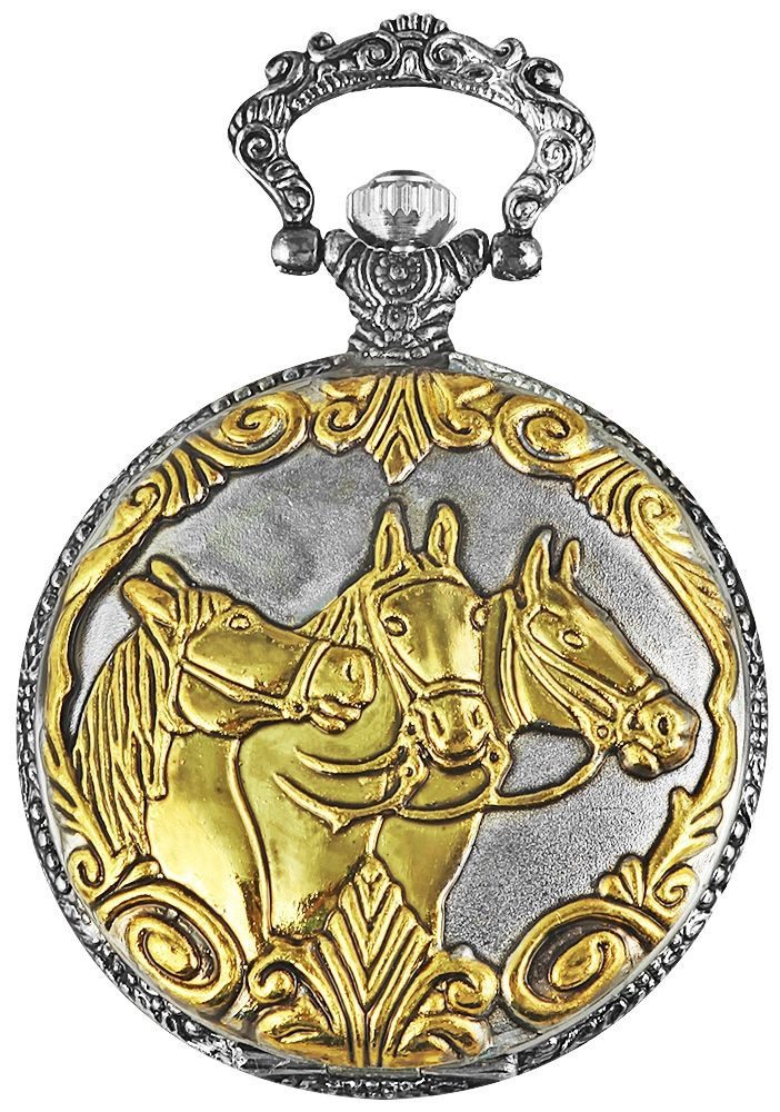 EXCELLANC Quarzuhr EX0245 Excellanc Taschenuhr, Pferde günstig online kaufen