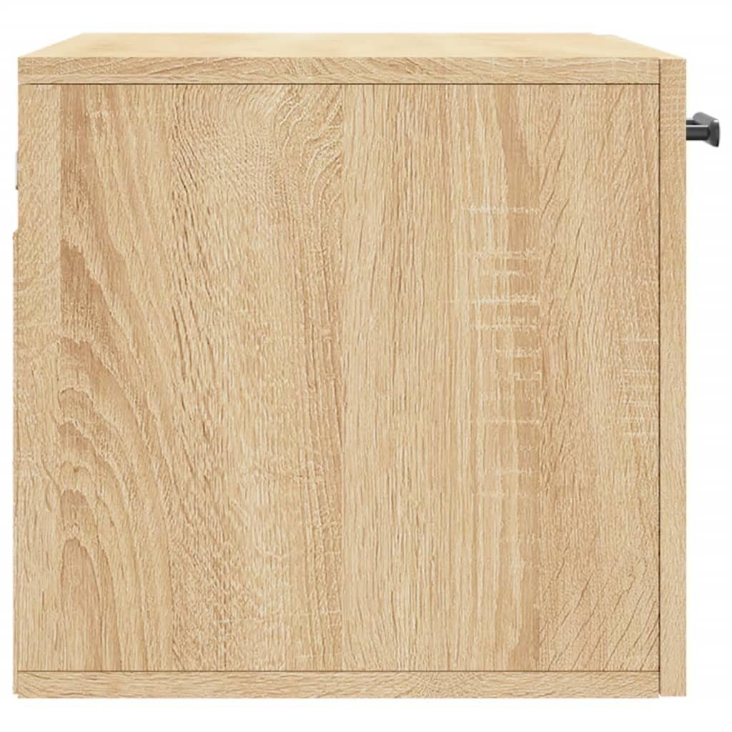 Fächerschrank Sonoma-Eiche cm Holzwerkstoff (1-St) Sonoma 60x36,5x35 Eiche Wandschrank vidaXL