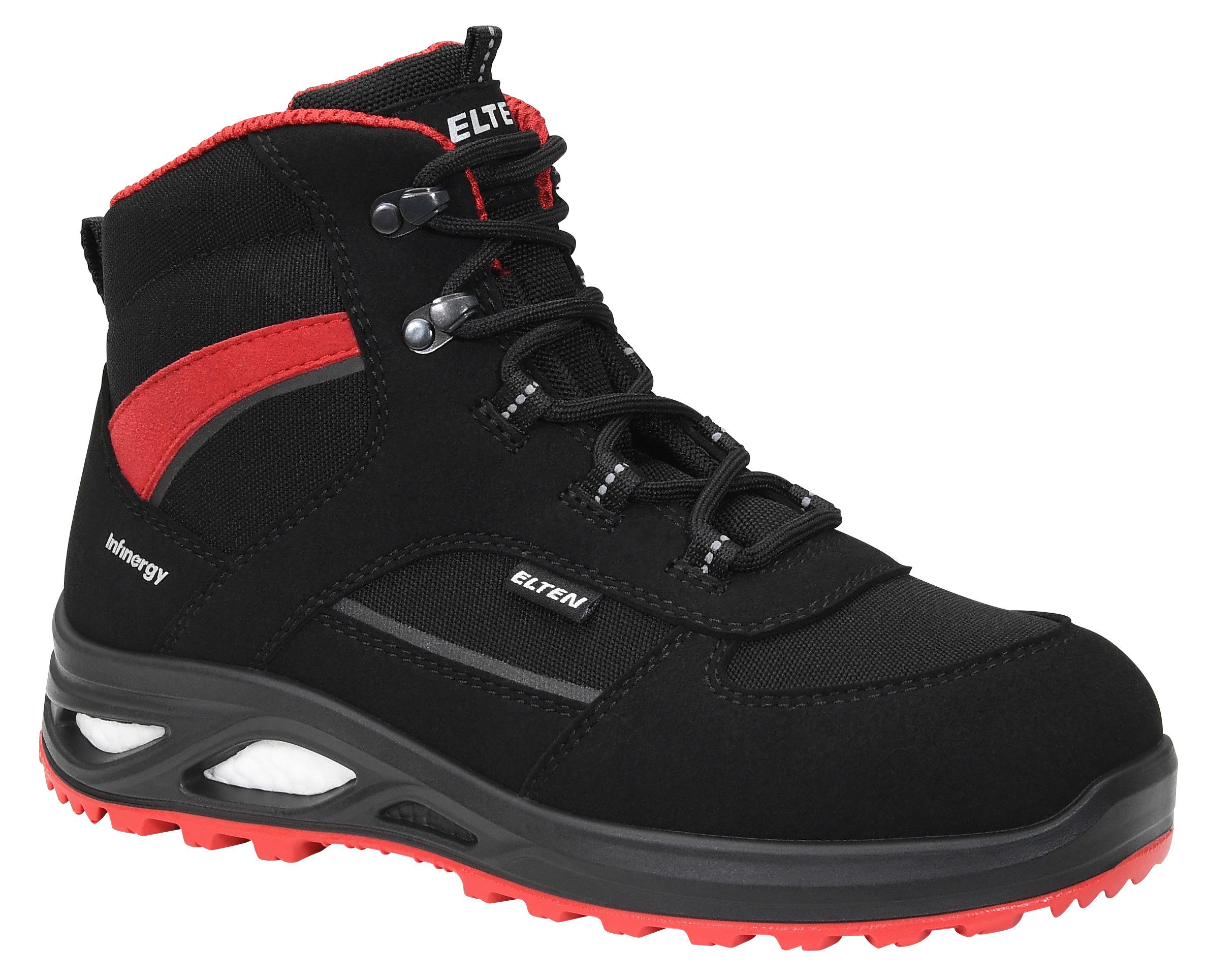 ELTEN HANNAH XXTL black-red Mid ESD S3S Sicherheitsstiefel (Schuhkarton, Paar)