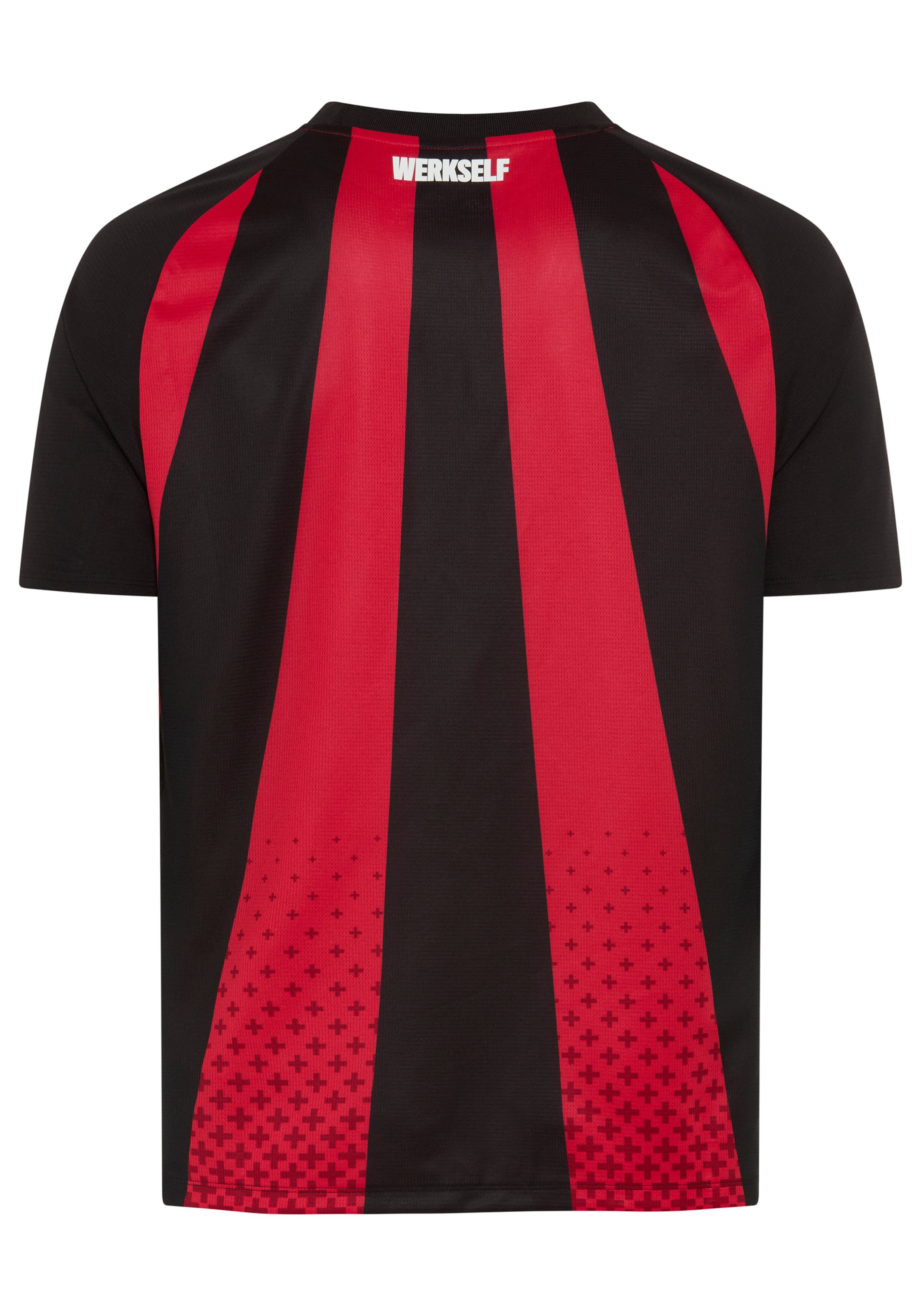 New Balance Fußballtrikot Bayer 04 26/27 Home Short Slee atmungsaktives Material, schnell trocknendes Polyester
