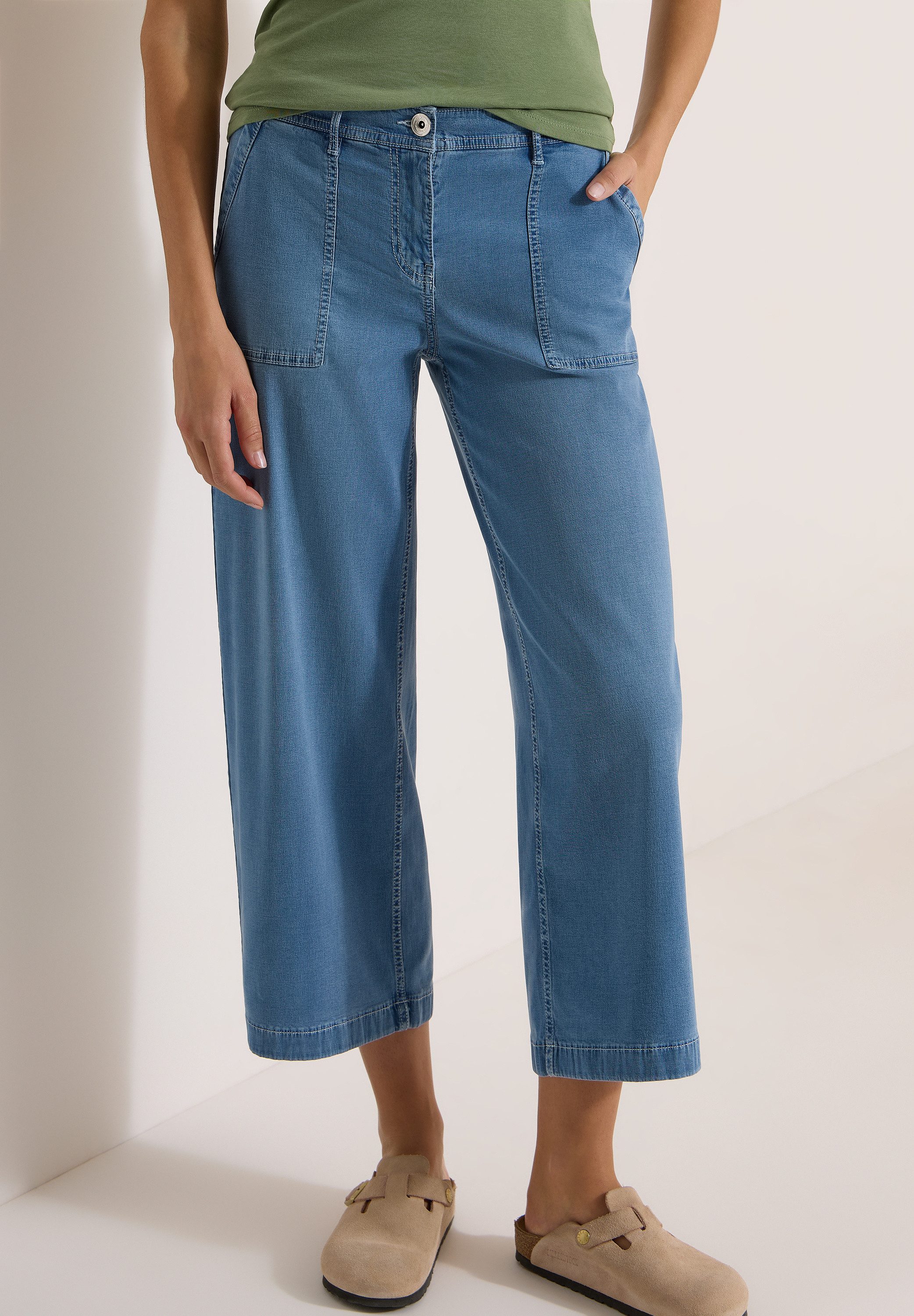 CECIL Loose-fit-Jeans 5-Pocket-Style
