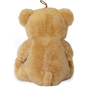 matches21 HOME & HOBBY Plüschfigur Teddybär mit Herz Ich liebe Dich braun 25 cm (1-St)