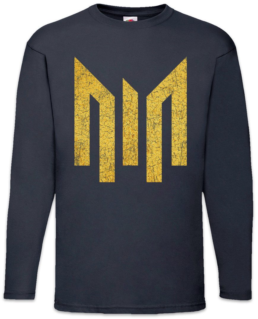 Langarmshirt Montgomery Logo Langarm T-Shirt What Symbol Sign Company Logo What/If