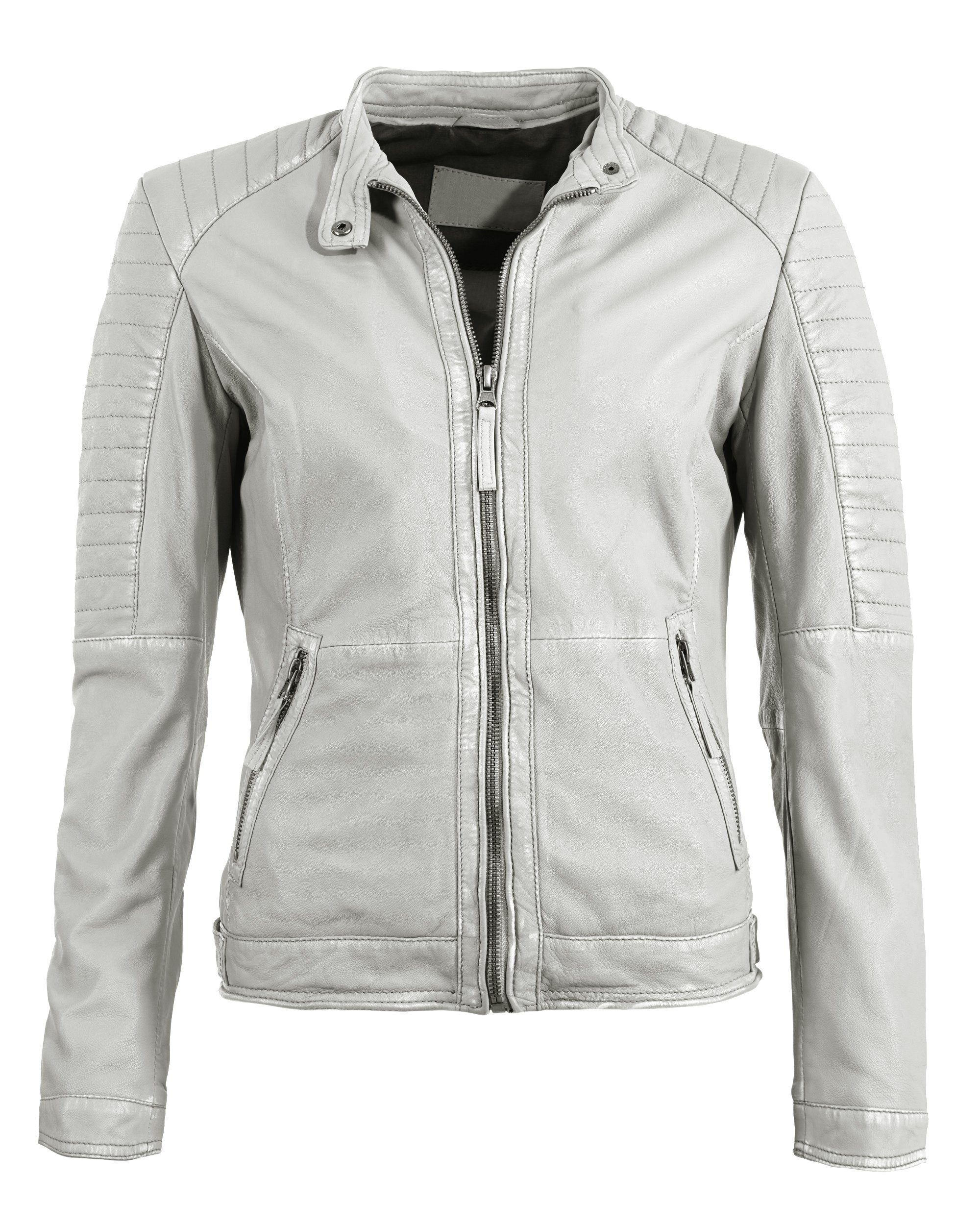 JCC Bikerjacke 6011044-2 grey | Übergangsjacken