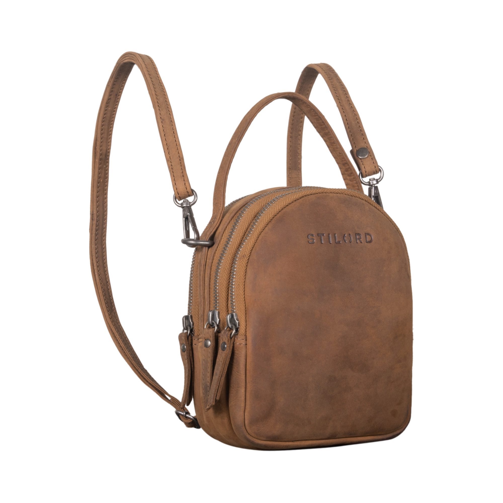 STILORD Cityrucksack "Stacy" Rucksack Handtasche Damen Klein