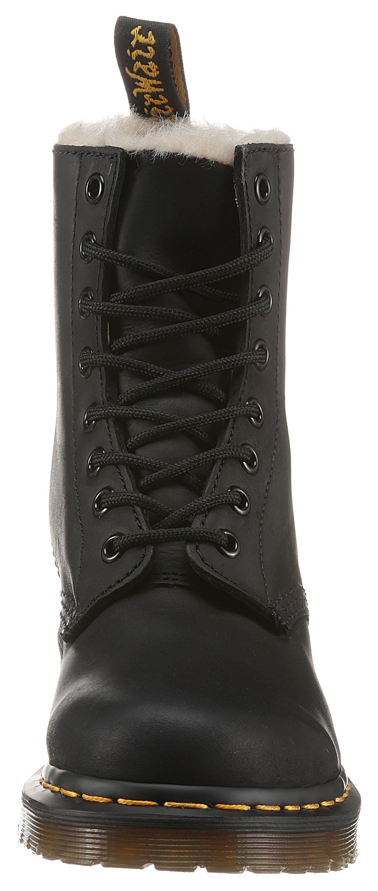DR. MARTENS 1460 Serena Schnürboots Chunky Boots, Plateau Schuh, Boots mit Warmfutterausstattung – Bild 4 von 5
