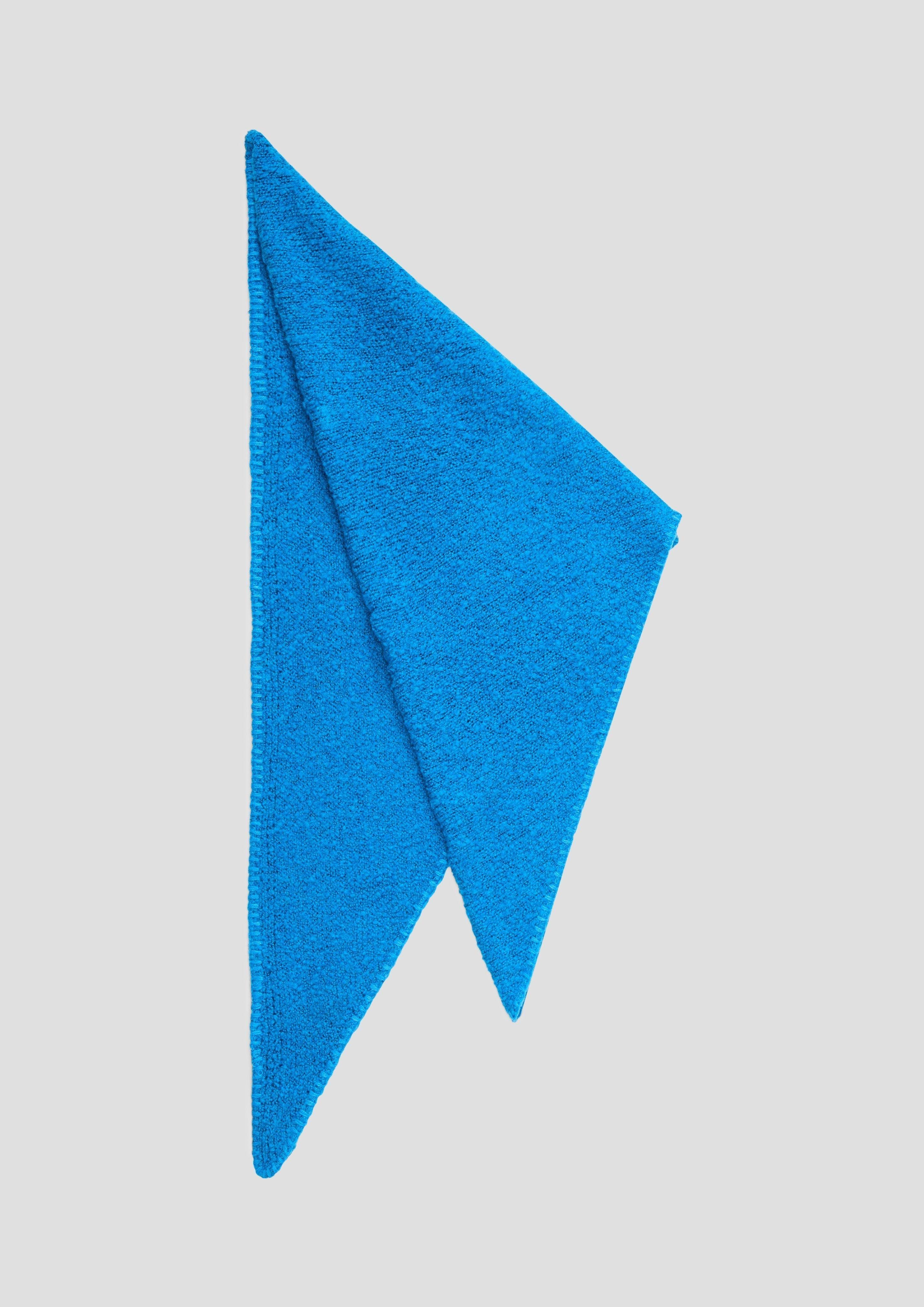 s.Oliver Halstuch Dreieckstuch aus Strick royalblau