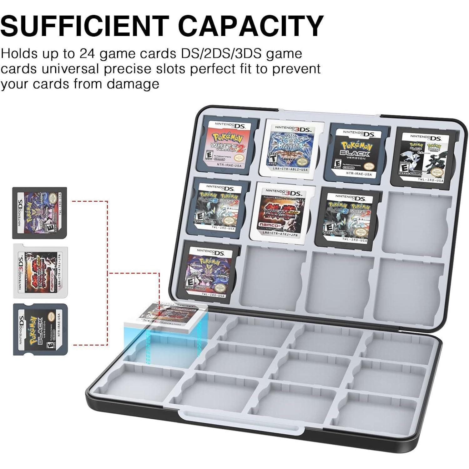 LuxusKollektion Konsolen-Tasche Game Card Aufbewahrungstasche für Nintendo DS 3DS 2DS - Tragbare