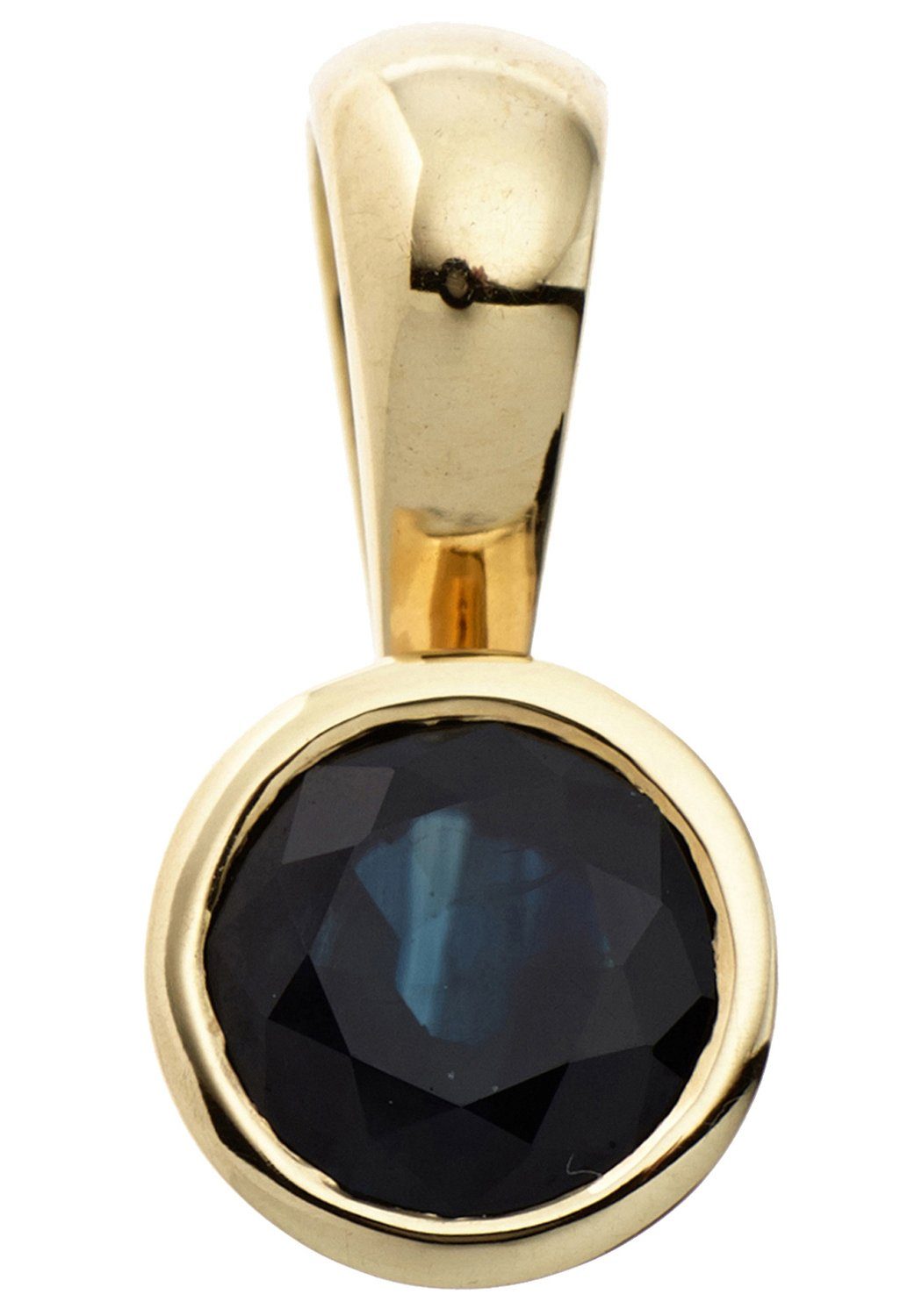 JOBO Runder Anhänger, rund 333 Gold mit...