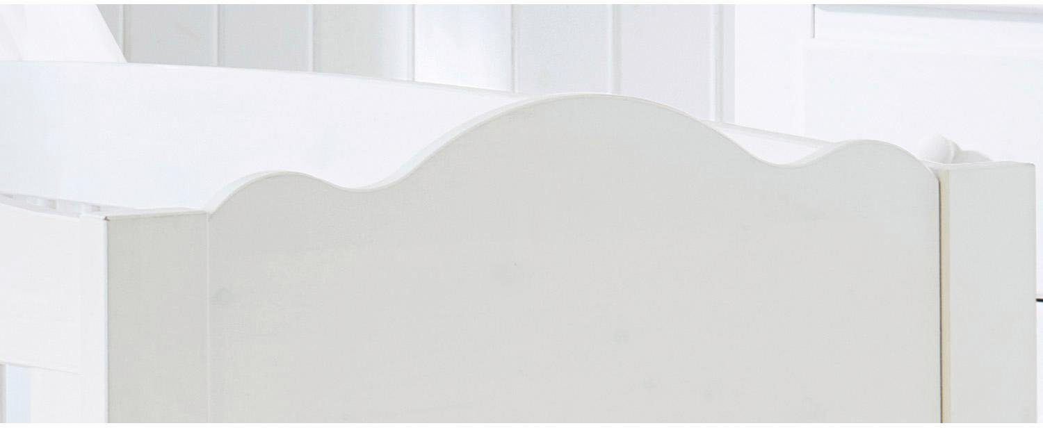 Möbel Babymöbel Pinolino® Babyzimmer-Komplettset Pino, (Set, 3-St), breit groß mit 3 Türen; Made in Europe; mit Kinderbett, Schr