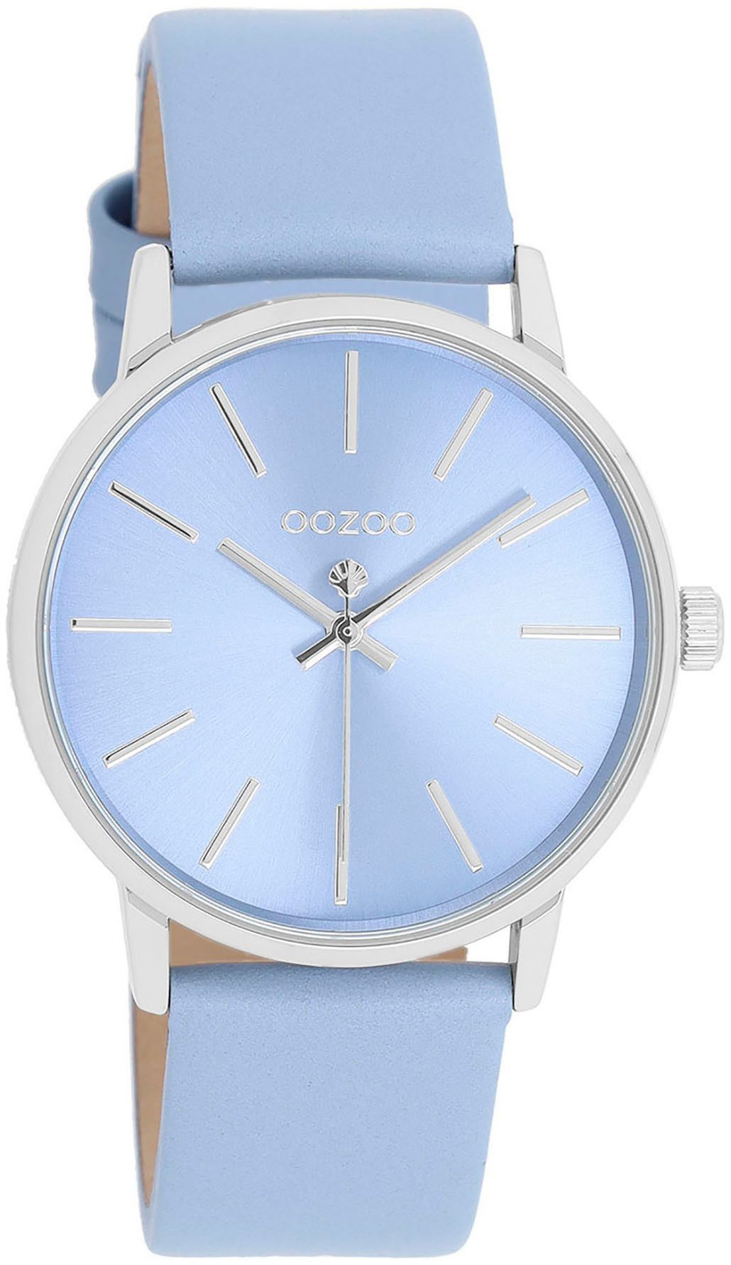 OOZOO Quarzuhr C11063, Armbanduhr, Damenuhr, Lederarmband günstig online kaufen