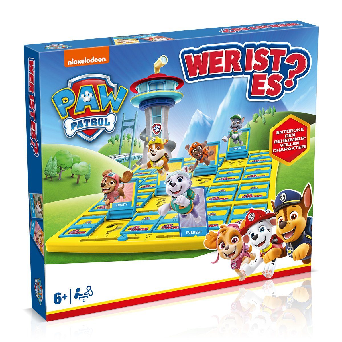 Winning Moves Spiel, Brettspiel Wer ist es? - Paw Patrol