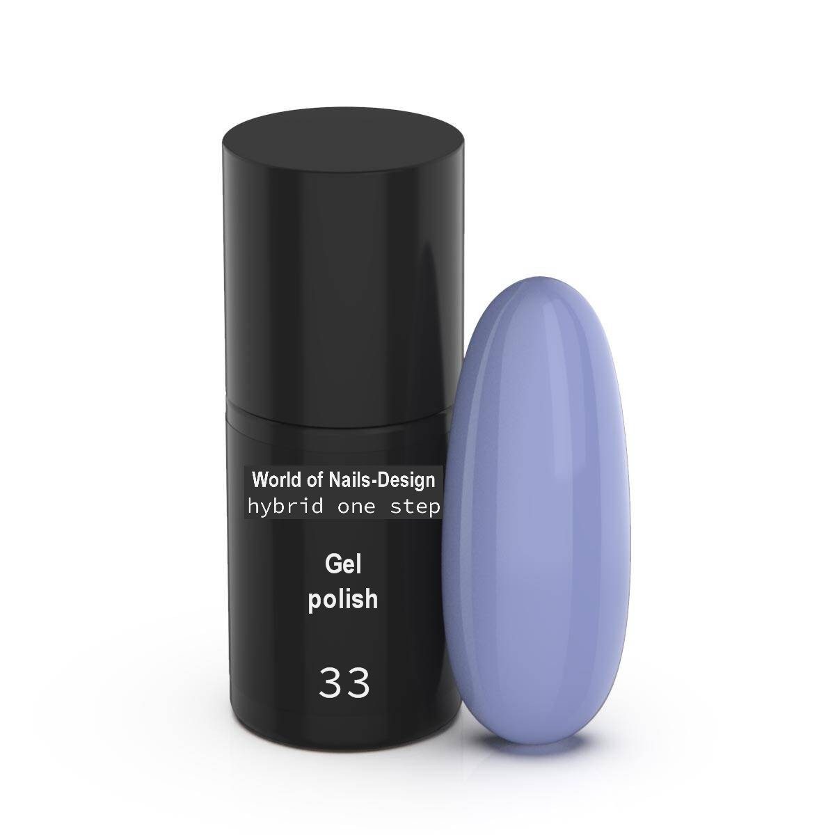 World of Nails-Design UV-Gel LED / UV Hybridlack "One Step" viele Farben 6 ml, hochpigmentiert