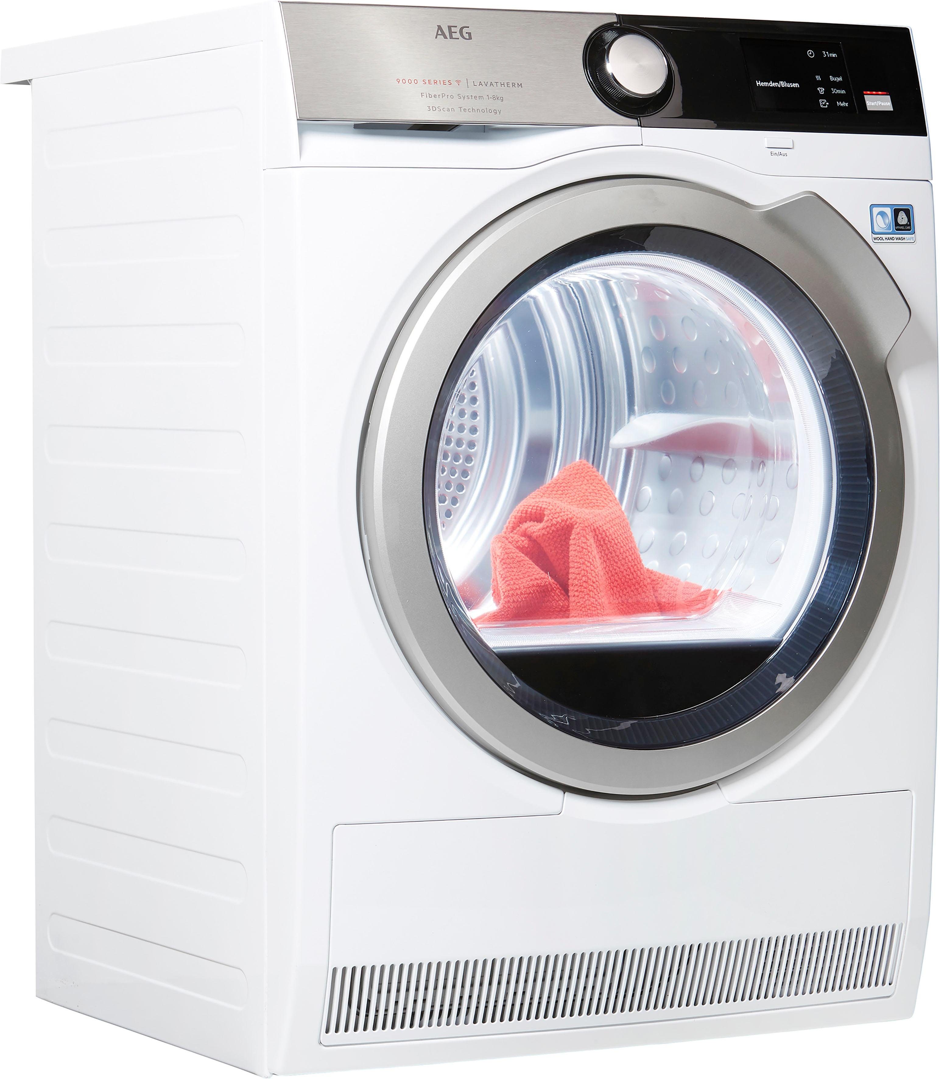 Image of AEG Wärmepumpentrockner T9DE98685, 8 kg, mit 3D Scan-Technologie und WiFi Steuerung