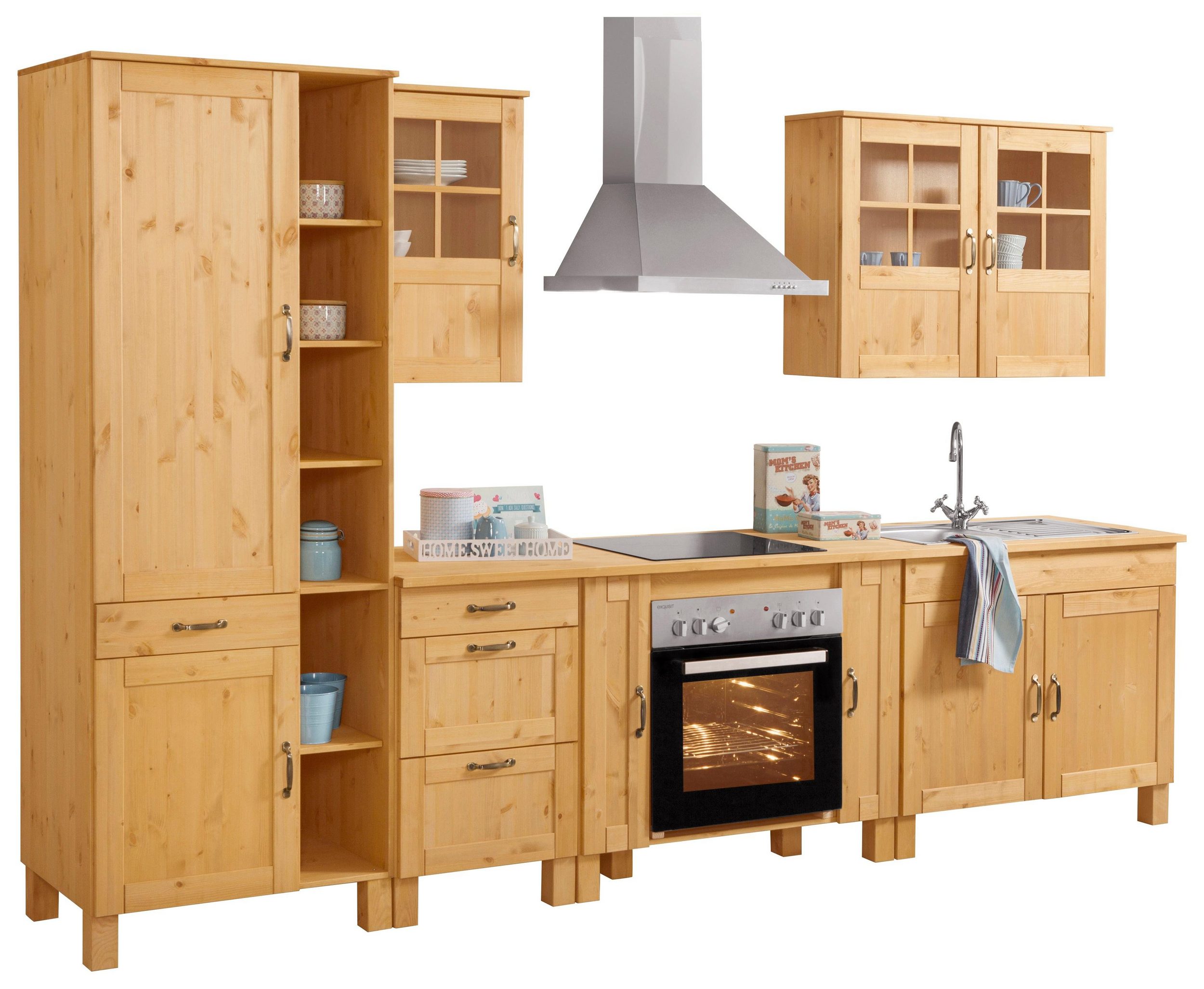 Home affaire Küchen-Set ALBY (Set, 7-tlg) - Home affaire