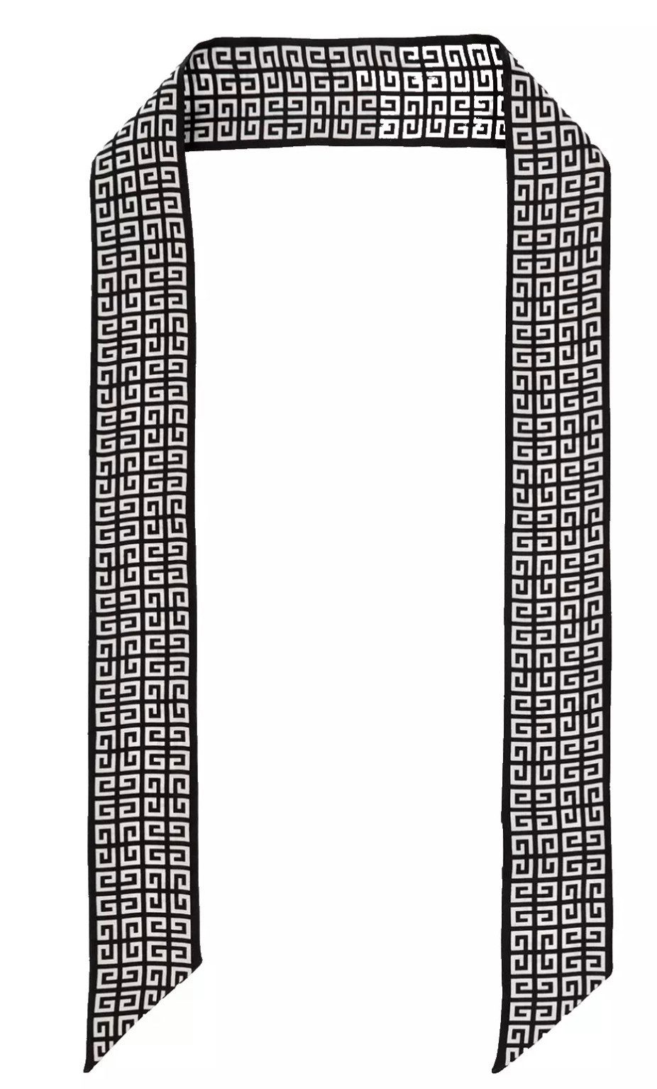 GIVENCHY Strickschal Silk Scarf Schal Mufflers Stola Tuch Neckerchief Halstuch Ban, Als Haarband, Krawatte, Armband Oder Schulterriemen