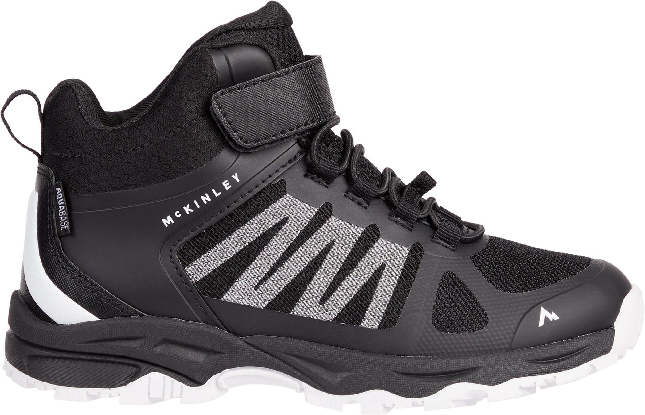 McKINLEY Ki.-Wander-Schuh Kansas MID AQB J BLACK NIGHT/WHITE Outdoorschuh