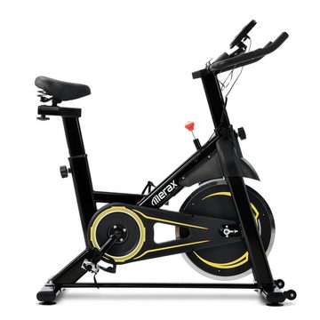 Merax Speedbike Merax Indoor Cycling Bike mit 8KG Schwungrad Magnet Riemenantrieb Heimtrainer für Heimgymnastik