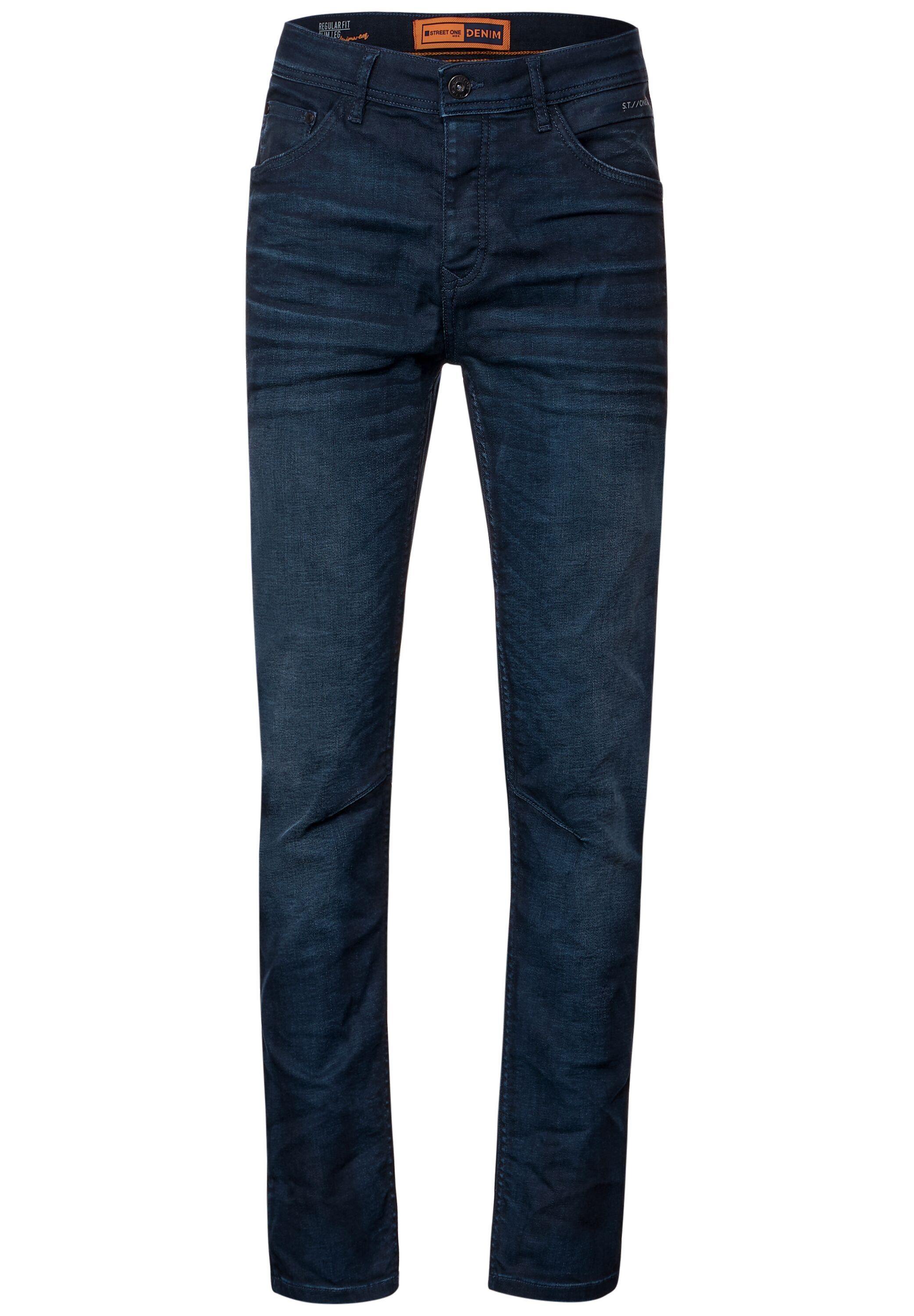 STREET Jeans MEN 5-Pocket-Style ONE Gerade