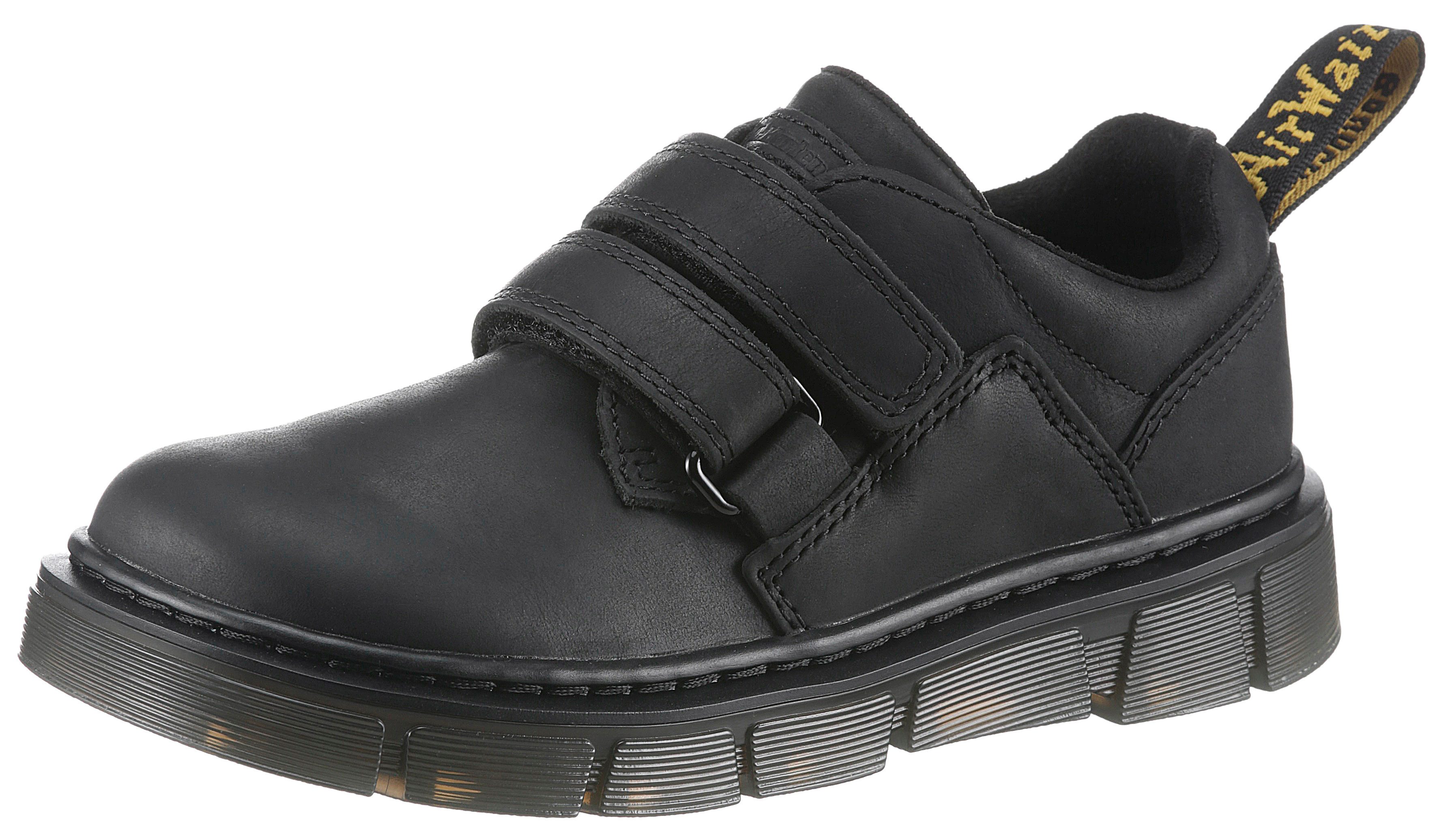 DR. MARTENS Raffe Kinder WYOMING Klettschuh, Konfirmationsschuh, Halbschuh unterstützt wachsende Kinderfüße