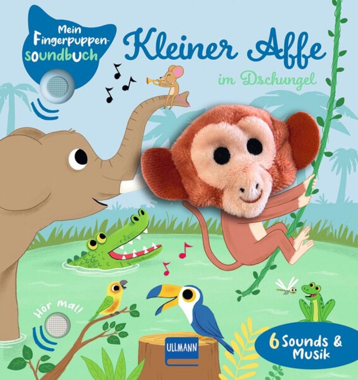 Mein Fingerpuppen-Soundbuch - Kleiner Affe im Dschungel / Émilie Collet