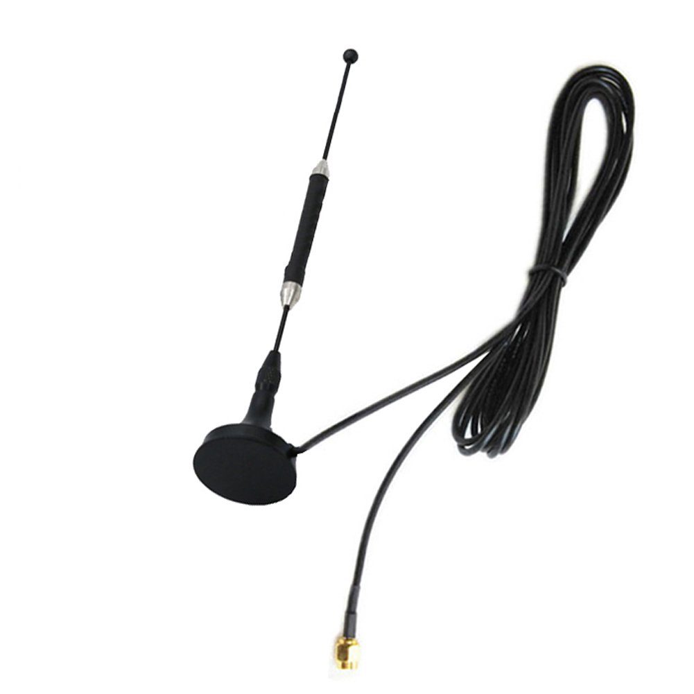 Bolwins H39 WLAN Antenne 4G LTE RP-SMA WiFi Antenne Funkantenne Magnetfuß 12db Computer-Kabel, RP-SMA Stecker, RP-SMA Buchse (300 cm), 12 dBi Hochleistungsantenne, Magnetfuß, stabiles LTE/WLAN-Signal