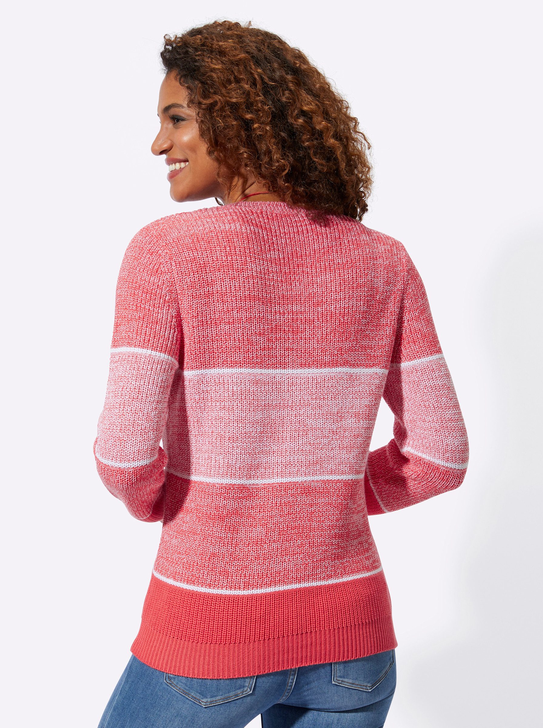 Witt Strickpullover Pullover Langarm Rippoptik günstig online kaufen