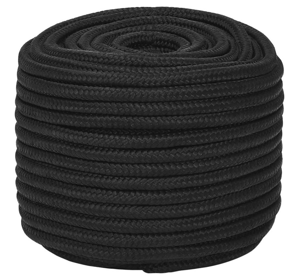 Thumbnail - vidaXL Seil, Bootsseil Schwarz 14 mm 100 m Polypropylen