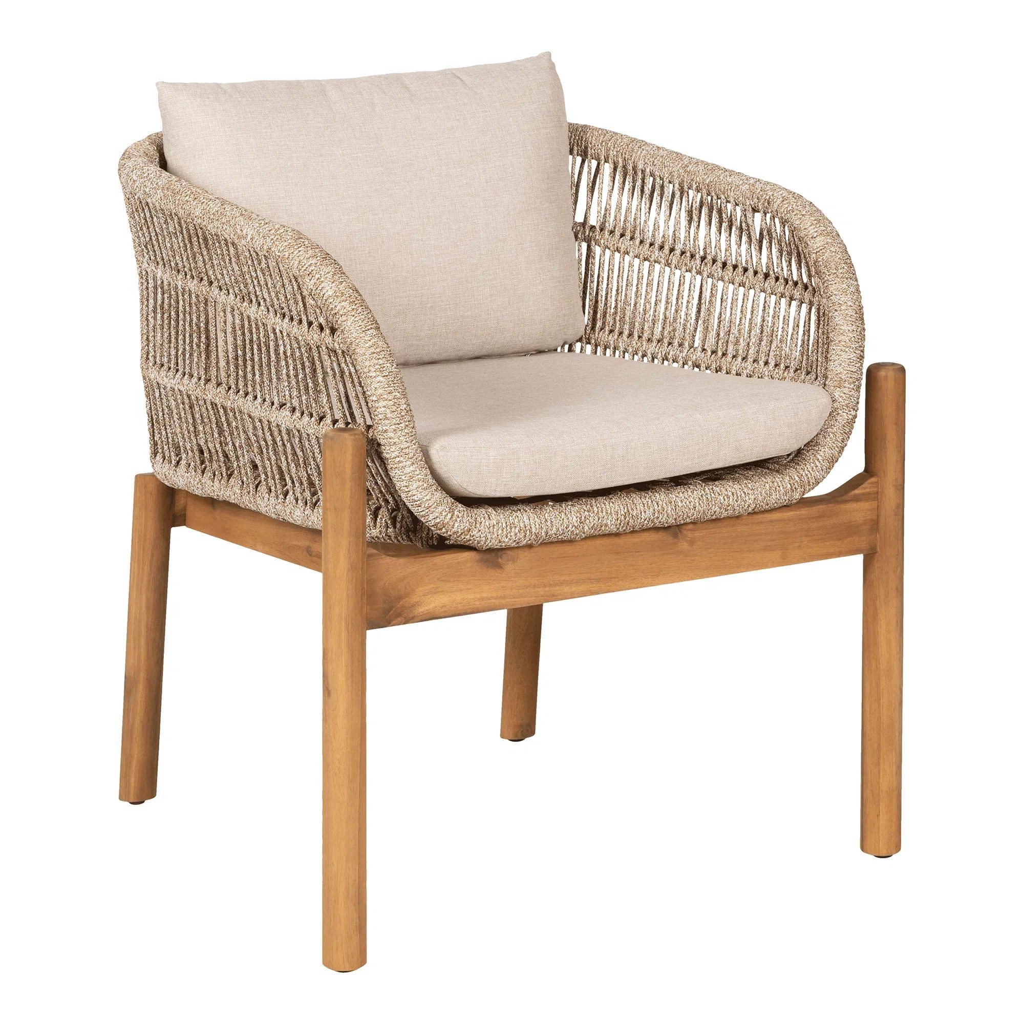 Luxusbetten24 Gartenstuhl Sorrento, aus massivem Akazienholz günstig online kaufen