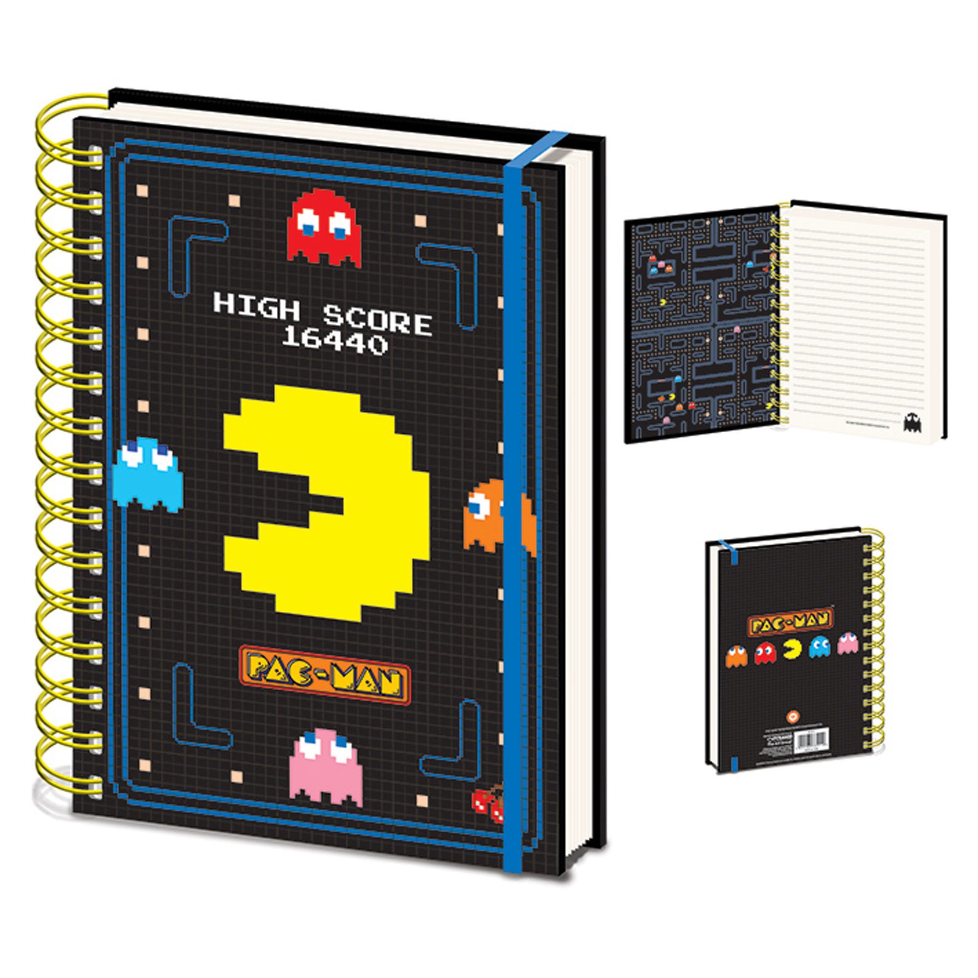 Notizbuch Pac-Man - Notizbuch - High Score