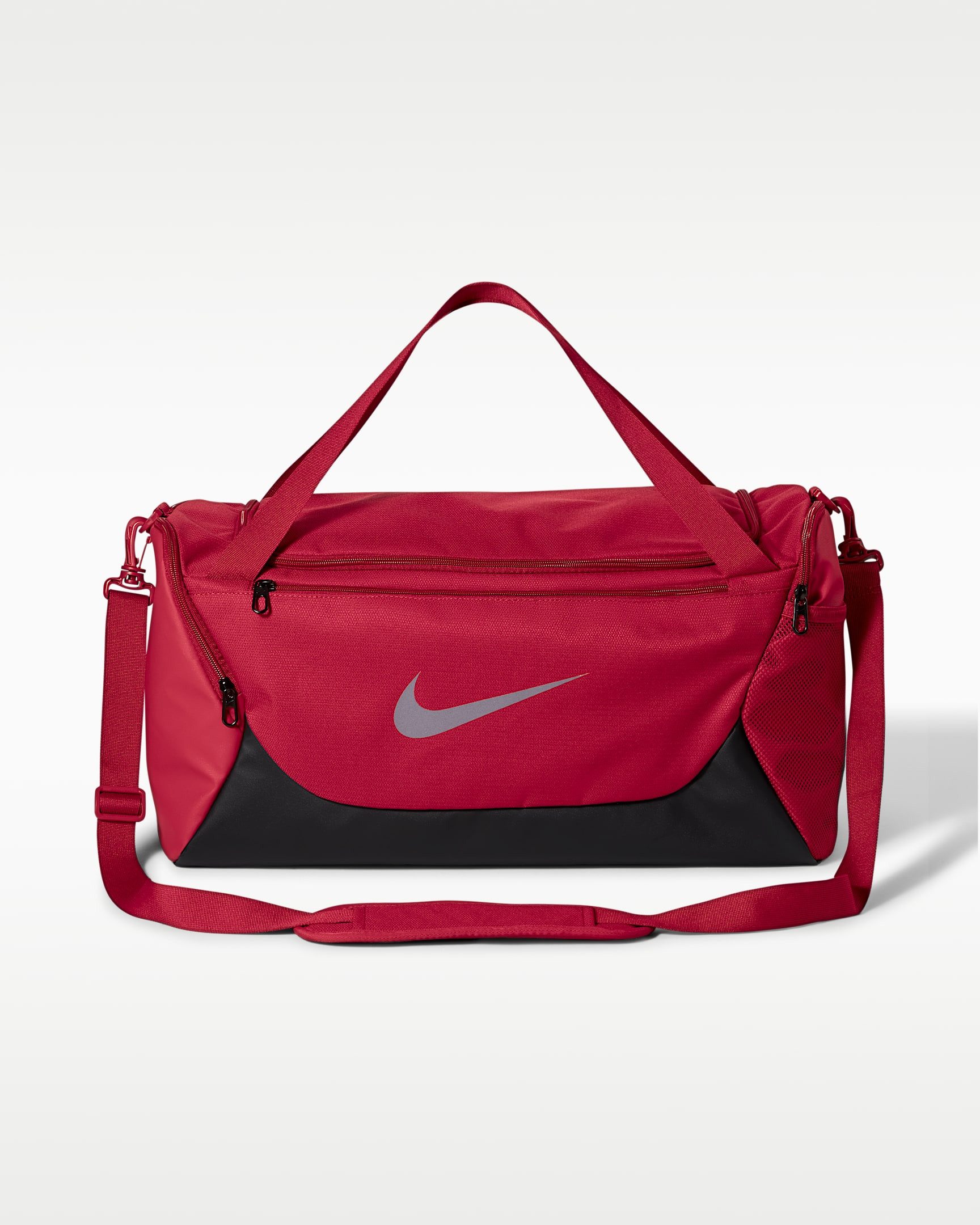 Nike Sporttasche NK BRSLA S DUFF - X, mit belüftetem Seitenfach, aus Polyester