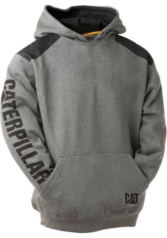 CATERPILLAR Пуловер »LOGO PANEL« Grau ...
