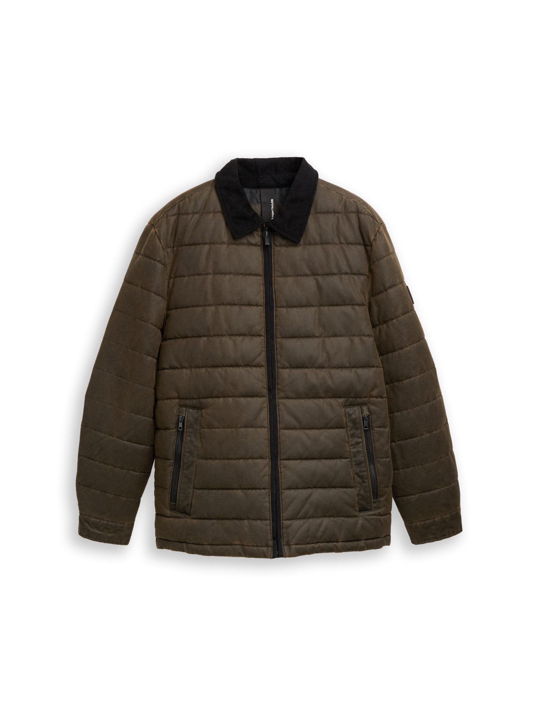TOM TAILOR Funktionsjacke midlayer coated overshirt