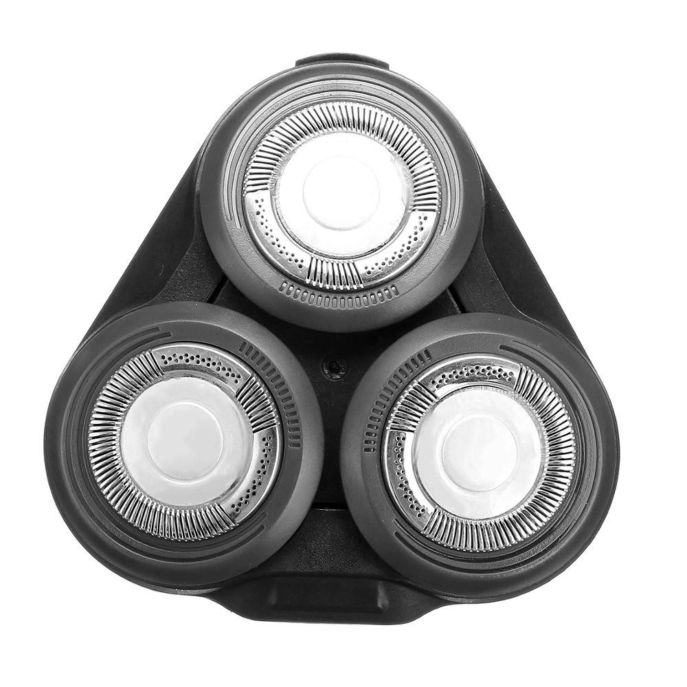 Trade-Shop Ersatzscherkopf passend für Philips Series 5000 SH50 SH51 SH52 HQ8, Scherkopfeinheit komplett mit Rückteil und Welle + Schutzkappe