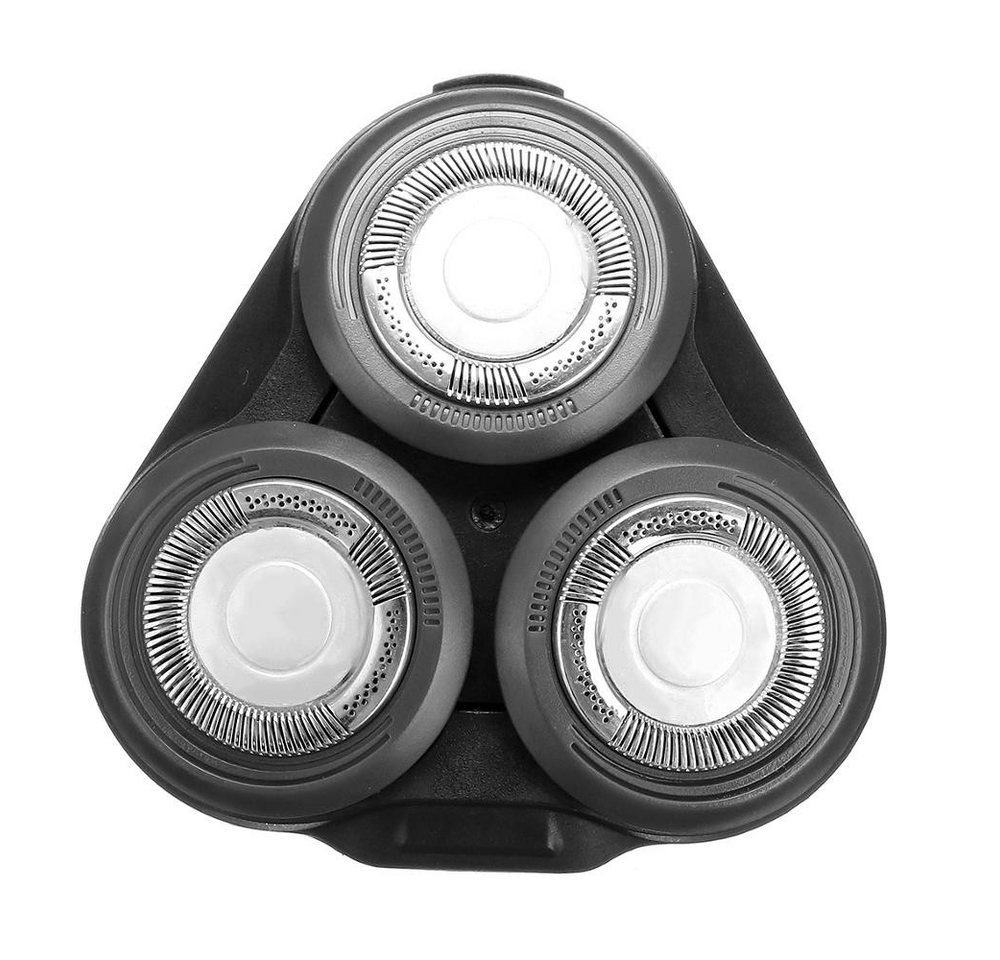 Trade-Shop Ersatzscherkopf passend für Philips Series 5000 SH50 SH51 SH52 HQ8, Scherkopfeinheit komplett mit Rückteil und Welle + Schutzkappe